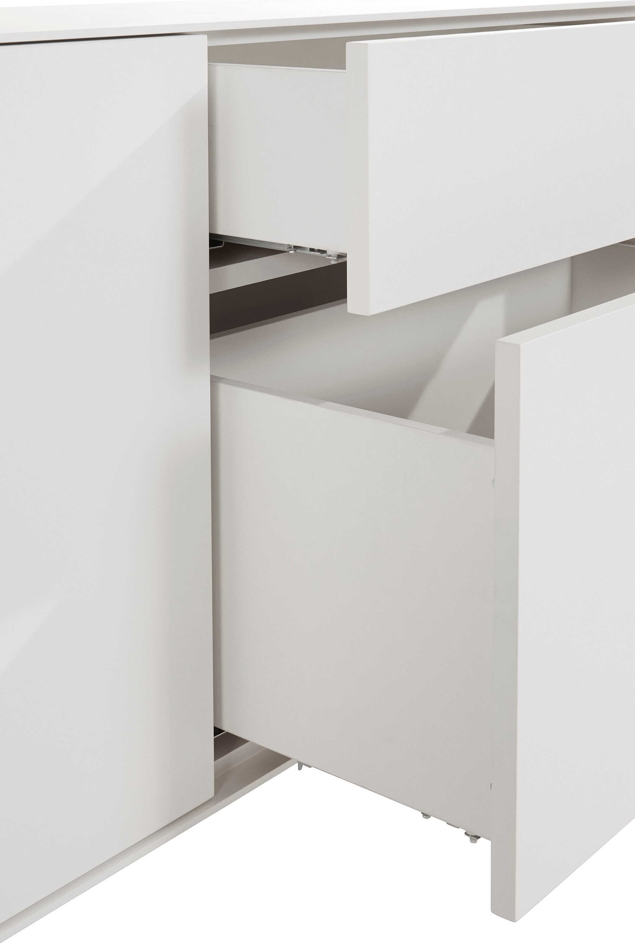 LeGer Home by Lena Gercke Lowboard »Essentials«, (2 St.), Breite: 239cm, MDF lackiert, Push-to-open-Funktion