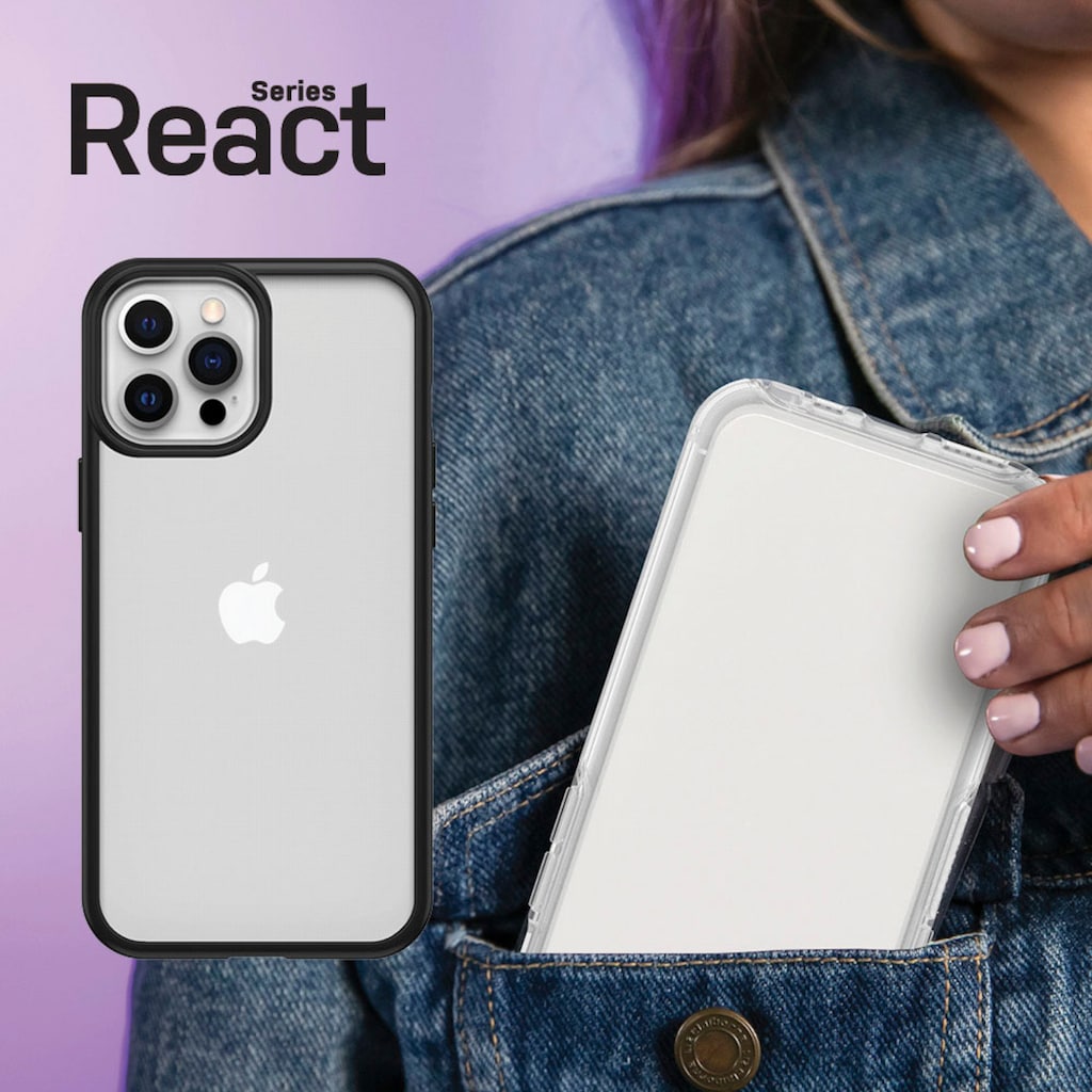 Otterbox Smartphone-Hülle »React iPhone 12 Pro Max«, iPhone 12 Pro Max