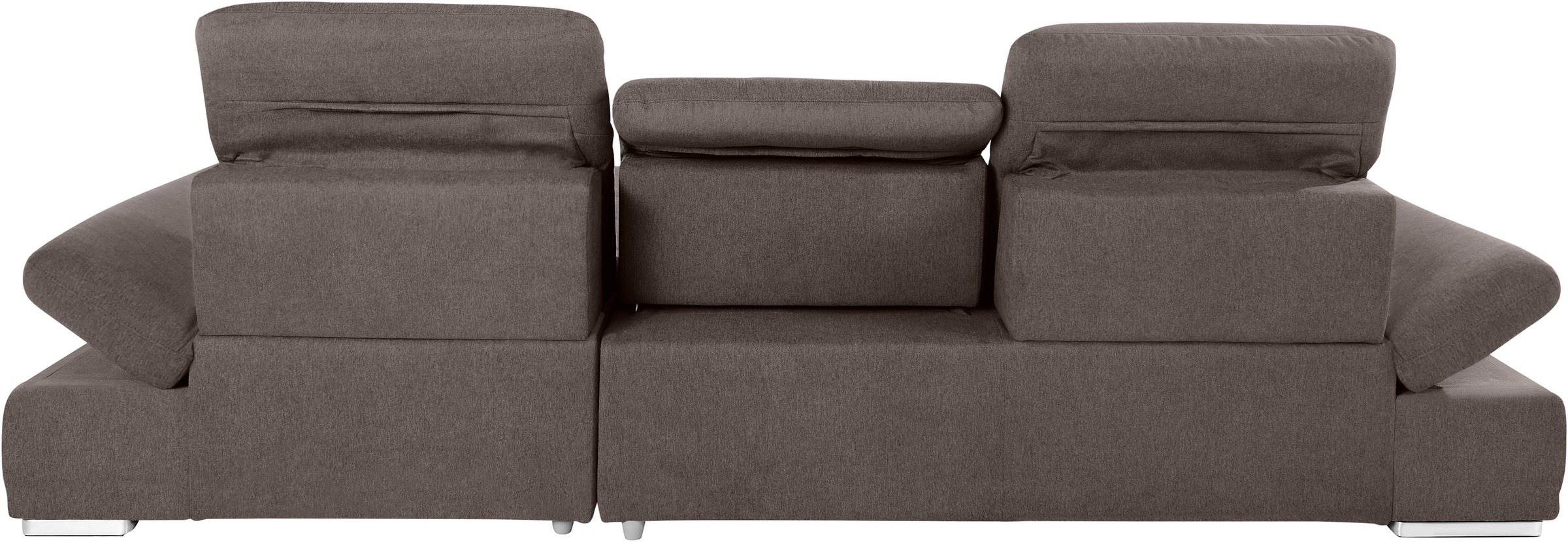COTTA Ecksofa »Holiday L-Form mit Sitztiefen-, Armteil- und Kopfteilverstellung«, wahlweise mit Bettfunktion & Bettkasten