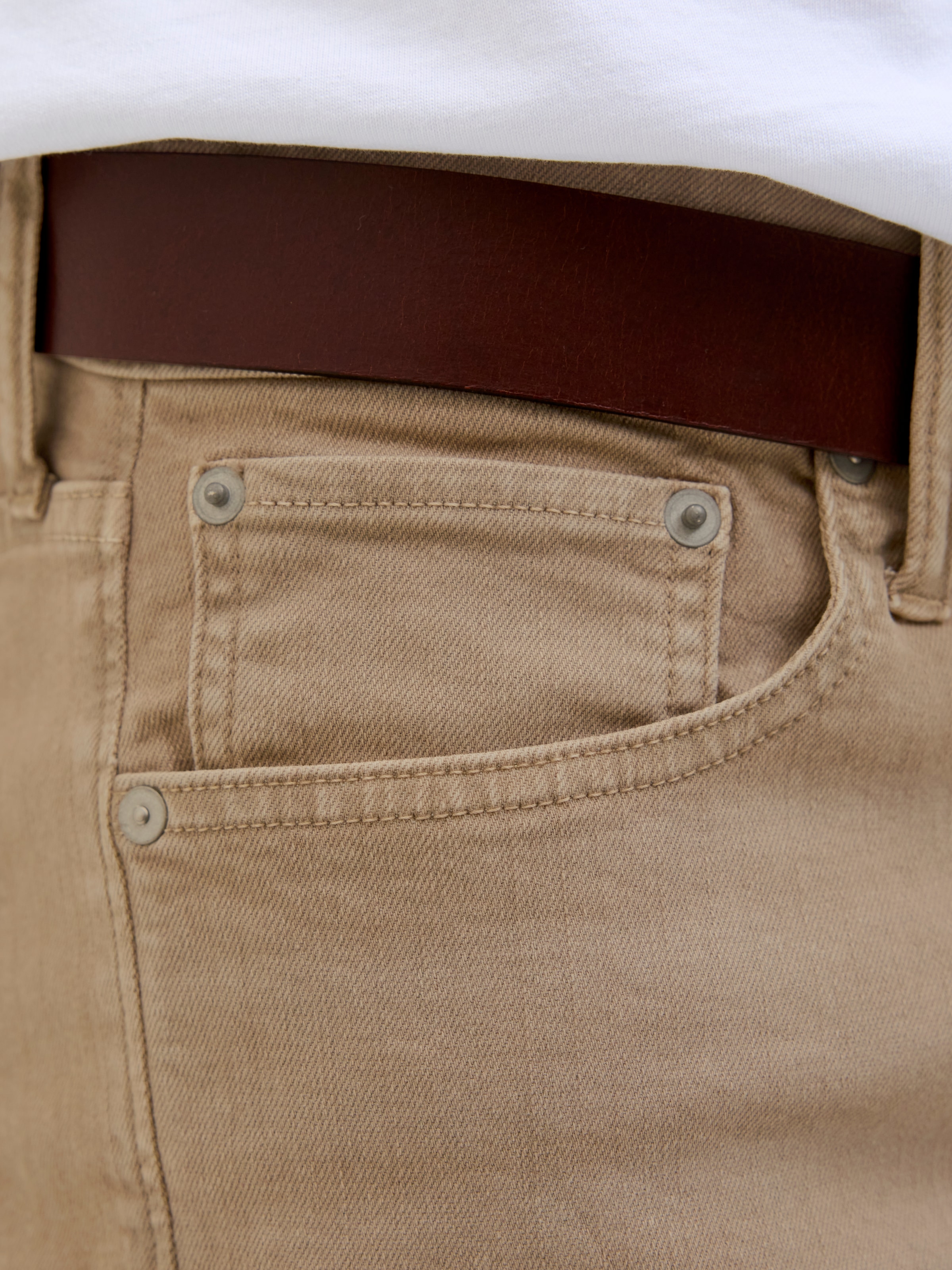 Jack & Jones Shorts »JJIRICK JJORIGINAL SHORTS SQ 913 SN«, im Five-Pocket Style