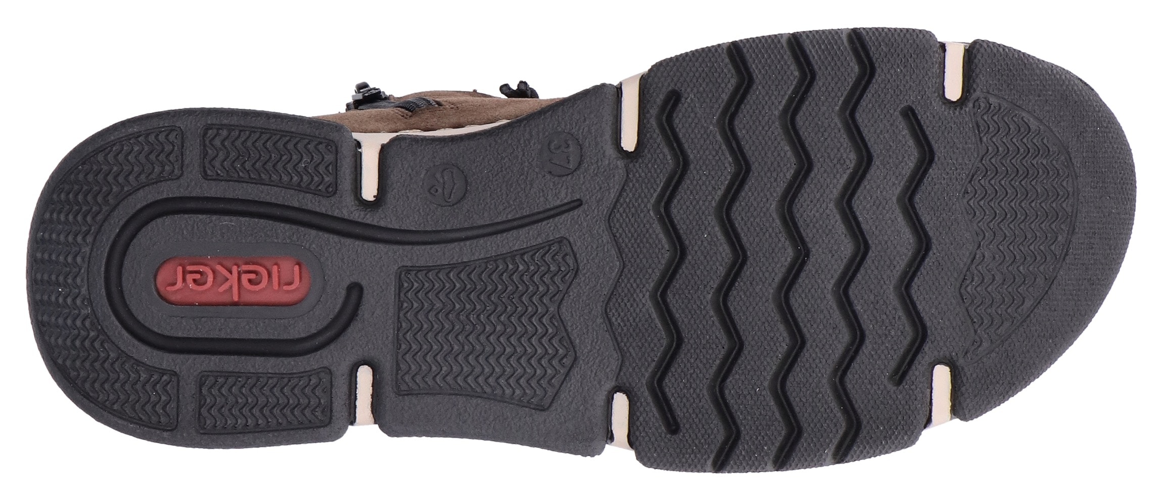 Rieker Winterboots  , Winterstiefelette, Outdoorboots, Warmfutter, mit Innenreißverschluss