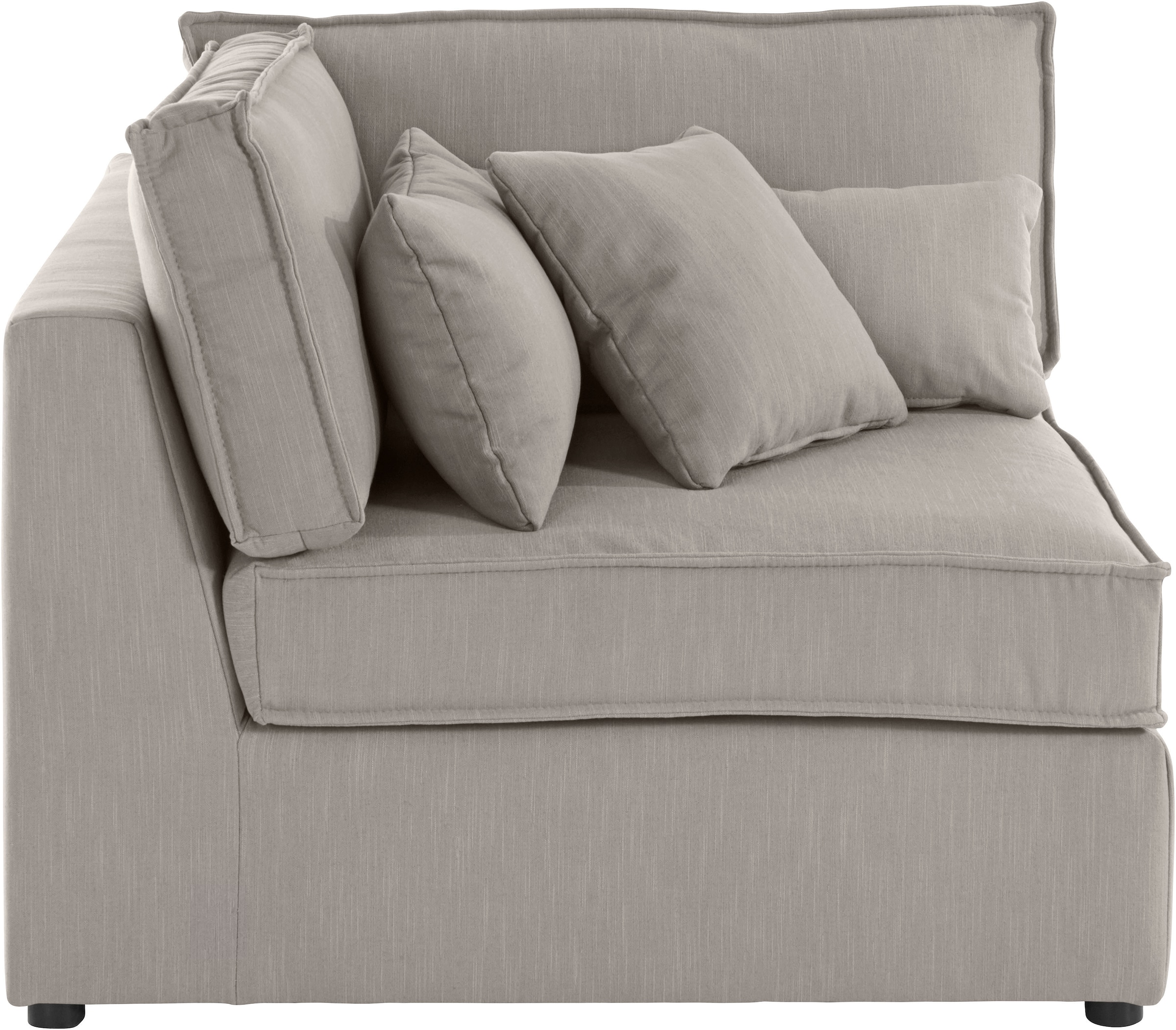 RAUM.ID Sofa-Eckelement »Florid«, Teil eines auch fester auf Modulsofas, in Sitzkomfort, Rechnung Cord bestellen