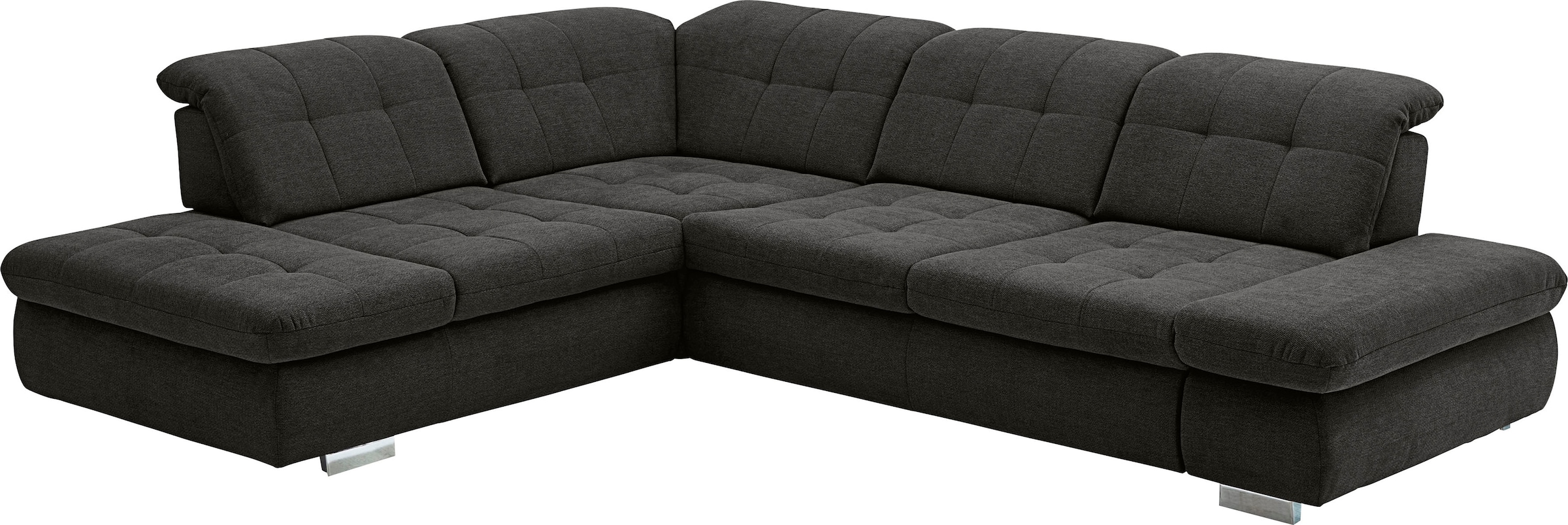 Ecksofa »MP-IN17004 L-Form«, wahlweise mit Bettfunktion, Sitztiefen- und...