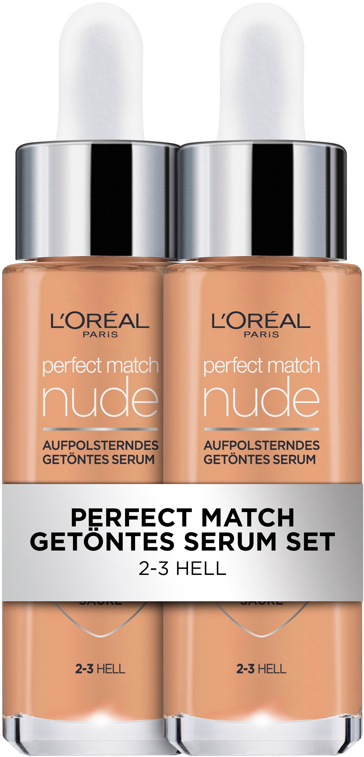 Gesichtslotion »Doppelpack Perfect Match Serum«, (Packung, 2 tlg.), mit Hyaluron