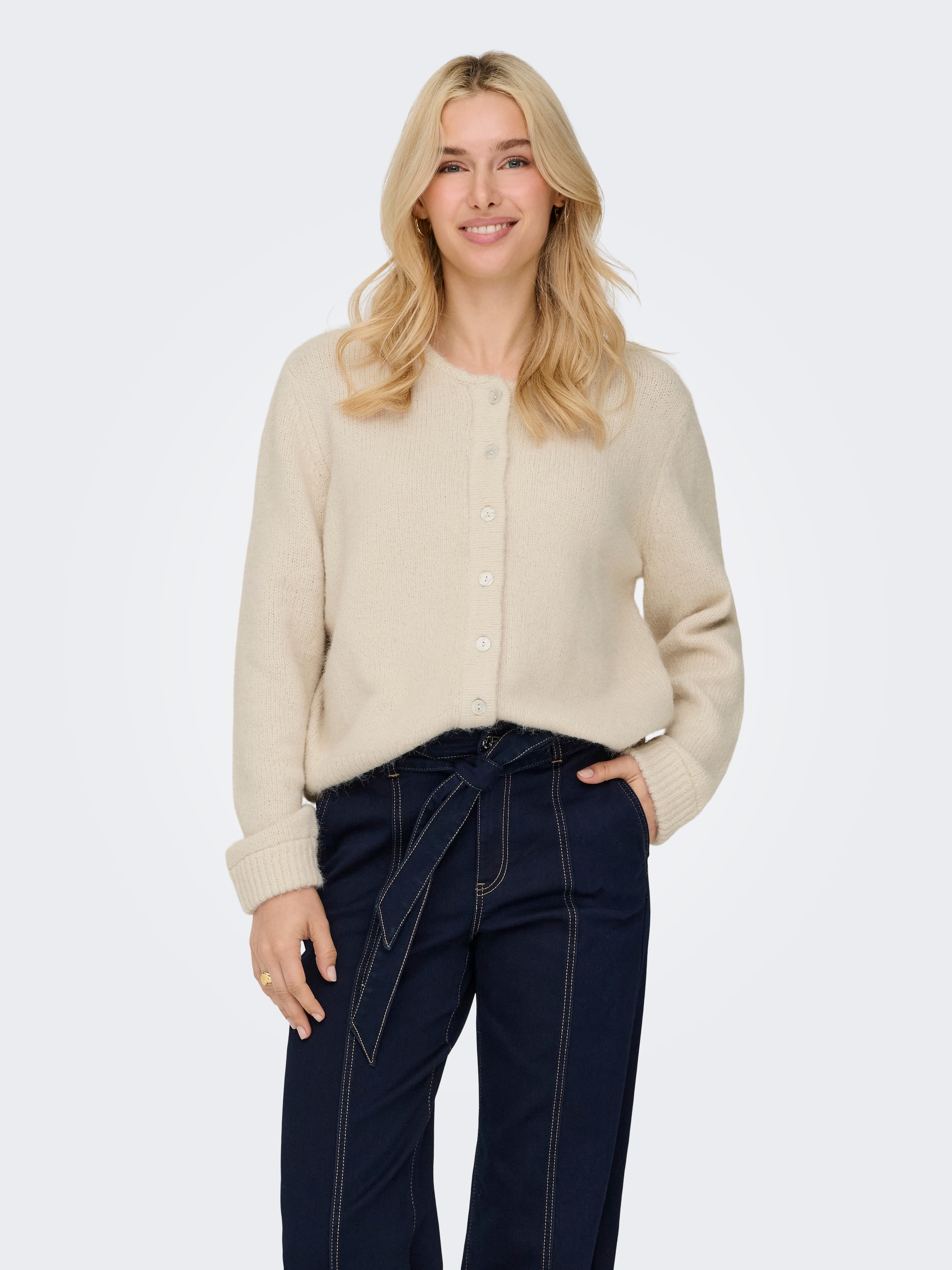 ONLY Strickjacke »ONLMAGGIE LIFE LS BUTTON CARDIGAN CC KNT«