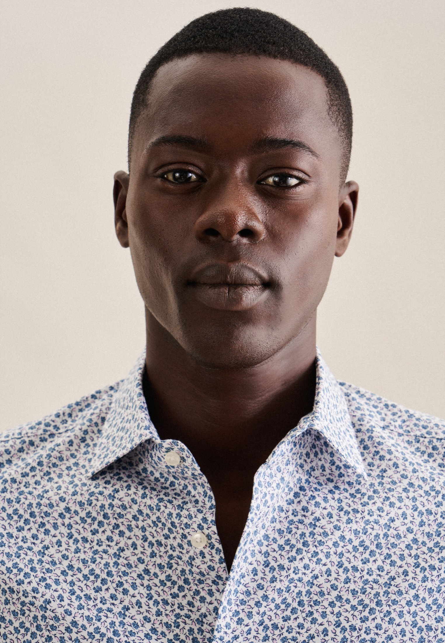 seidensticker Businesshemd »Slim« Slim 1/1 Kentkragen Floral