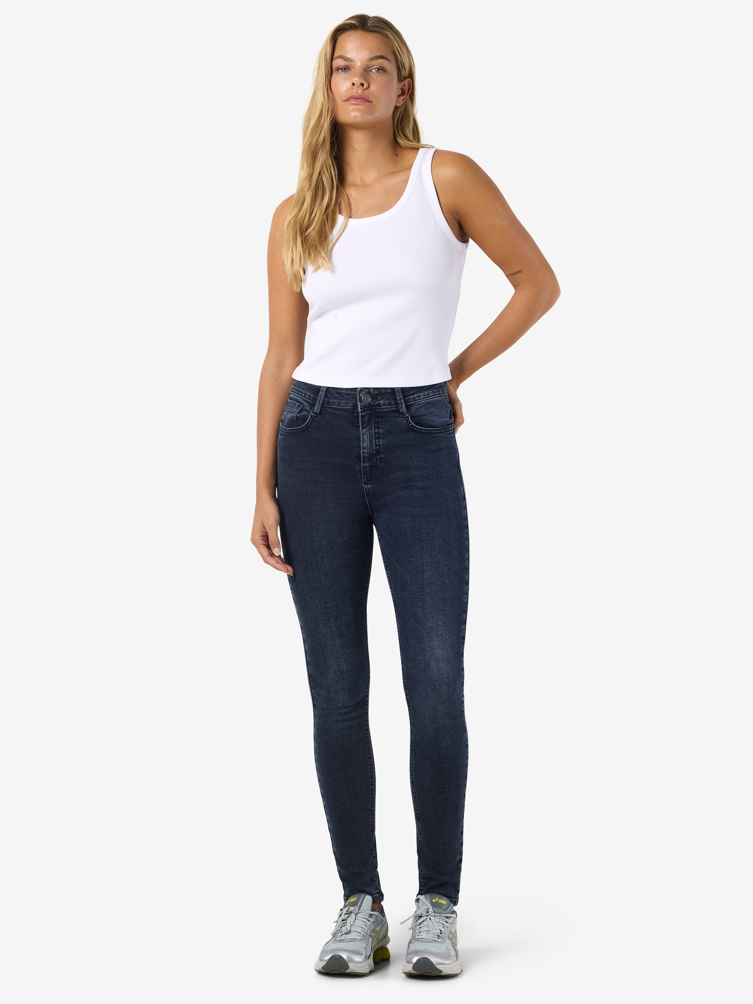 Noisy may Skinny-fit-Jeans »NMSENDIE HW AUTHENTIC SKINY AZ445DB NOOS«
