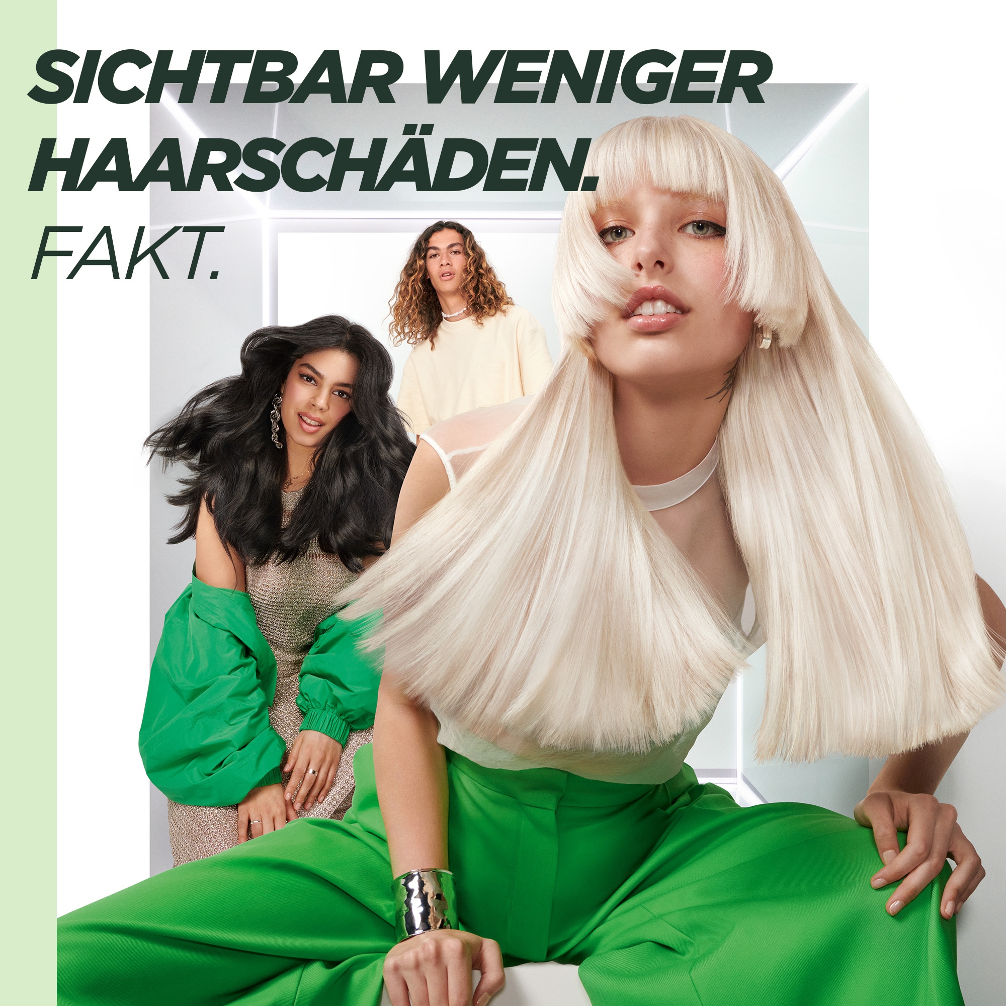 GARNIER Haarshampoo »Garnier Fructis Schadenlöscher Shampoo« Repariert Haarschäden