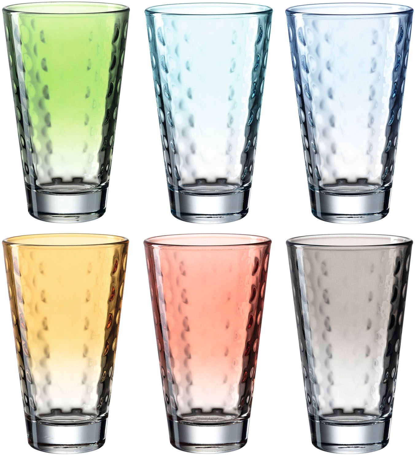 LEONARDO Gläser-Set "OPTIC" 300 ml, 6-teilig