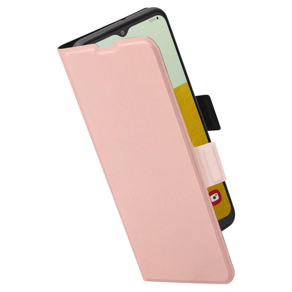 Hama Smartphone-Hülle »Booklet für Samsung Galaxy A13 5G/A04s, Farbe rosa, aufstellbar«, Samsung Galaxy A13 5G