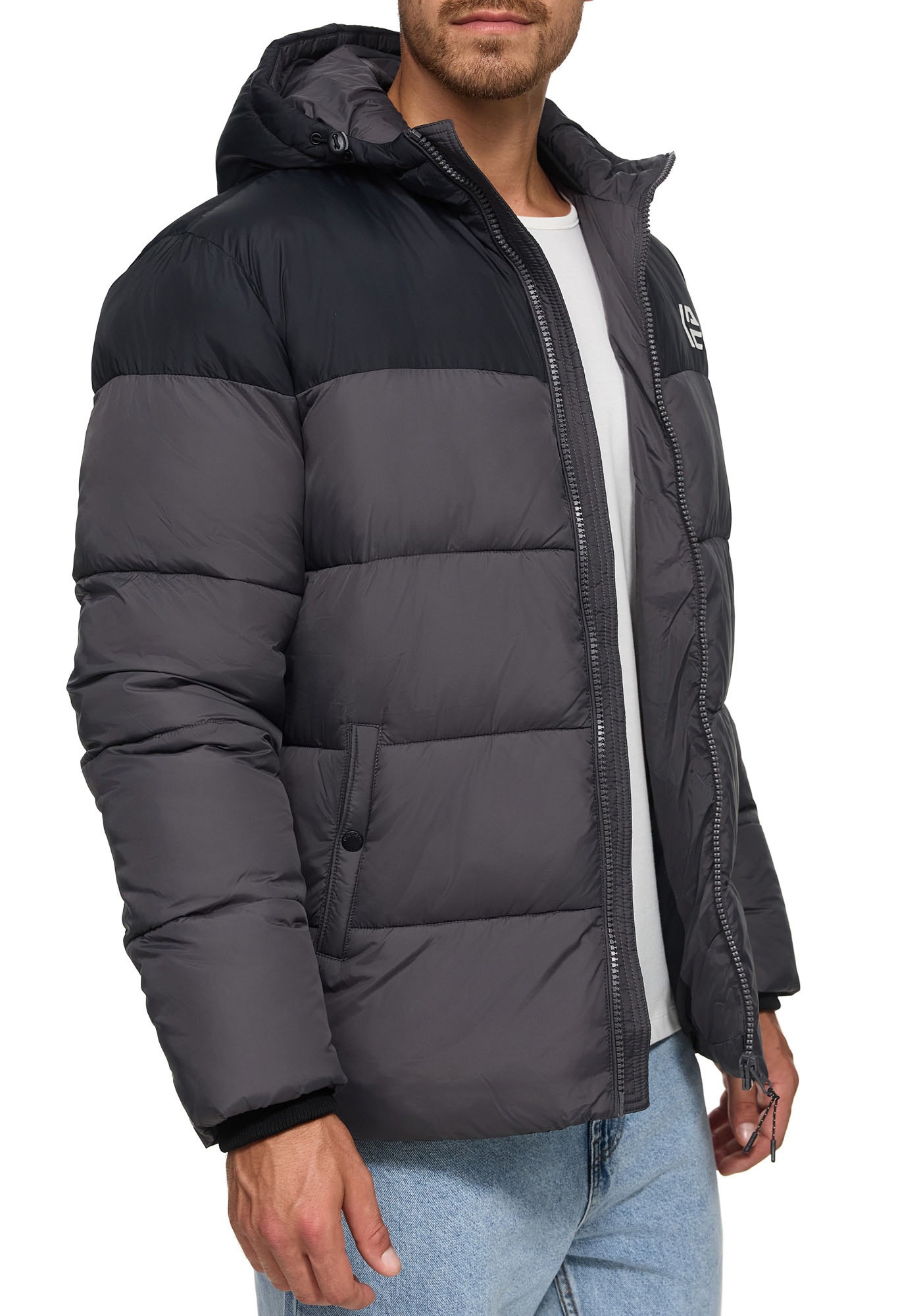 Indicode Steppjacke »INAlanin«, mit Kapuze