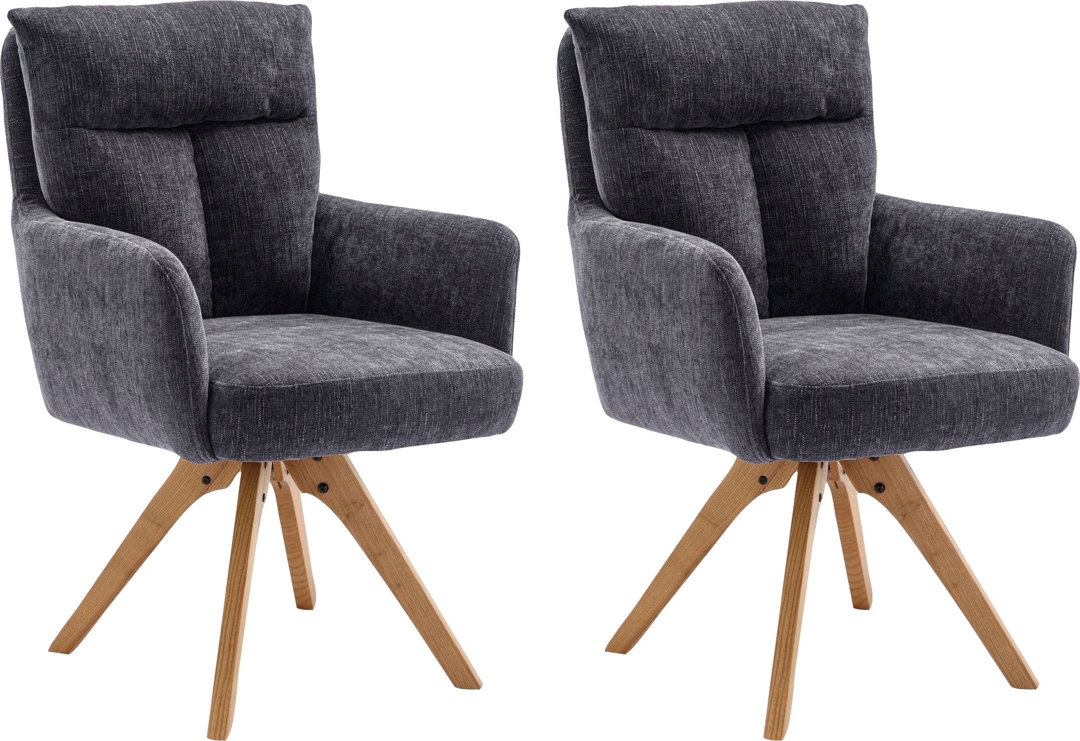 Home affaire Stuhl "Pollenca" (Set) 2 Stk.tolle Optik