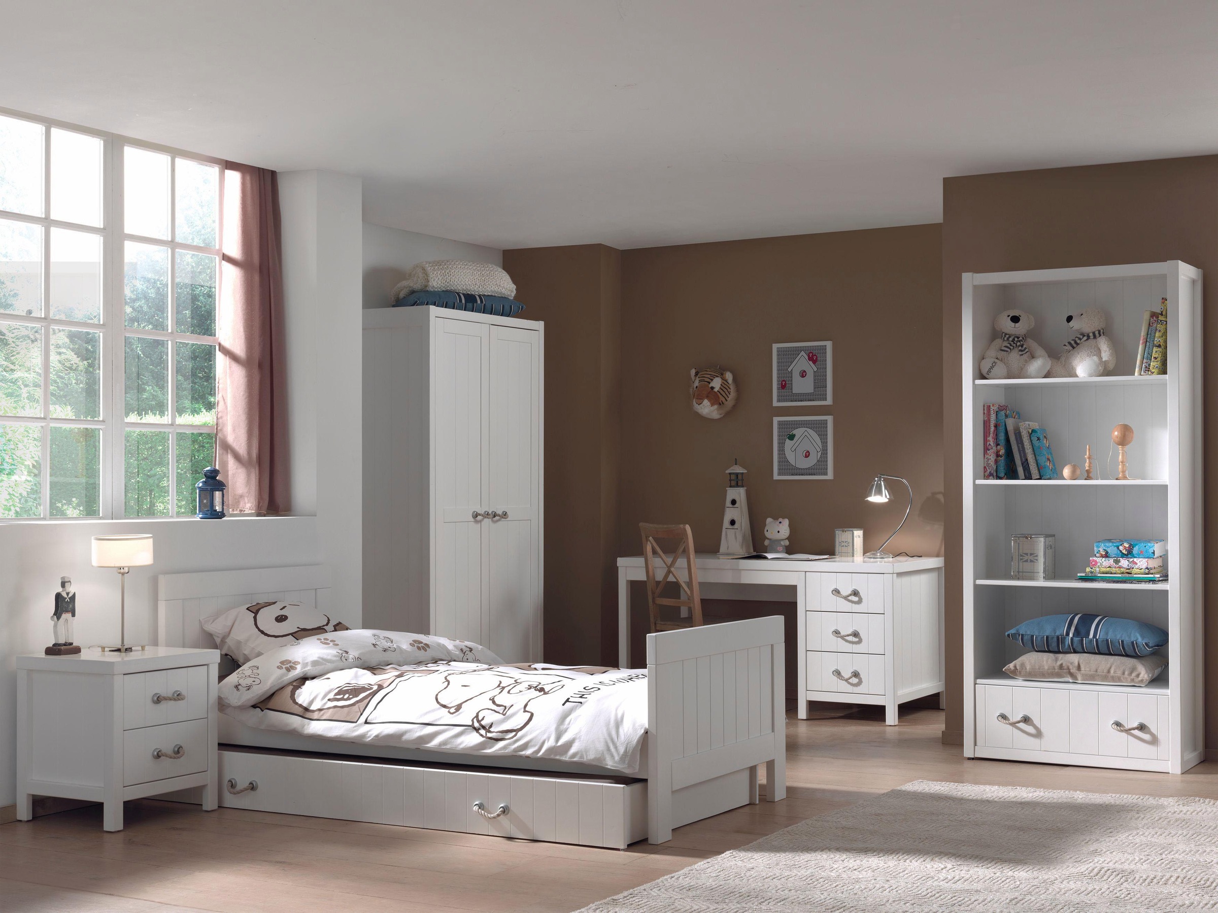 Vipack Kleiderschrank »Lewis«, (Made in Europe), in 2 Breiten, MDF-Oberfläche