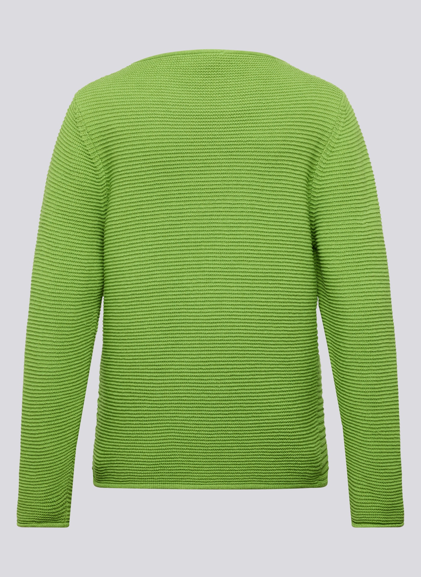 Rabe Strickpullover in Streifen-Ripp-Optik