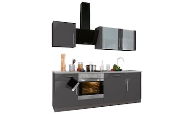 wiho Küchen Küchenzeile »Cali«, mit E-Geräten, Breite 220 cm kaufen
