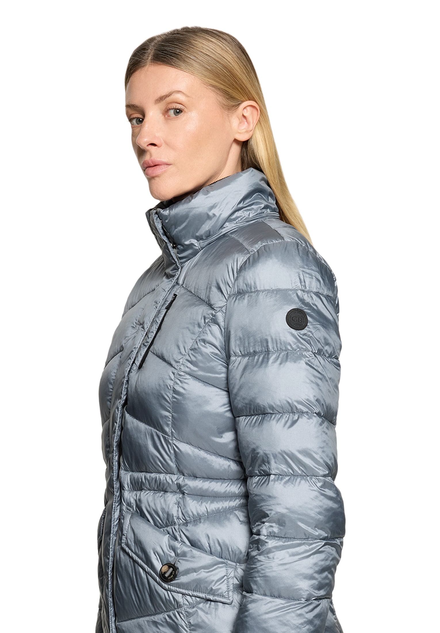 Gil Bret Steppjacke mit Kapuze mit abnehmbarer Kapuze