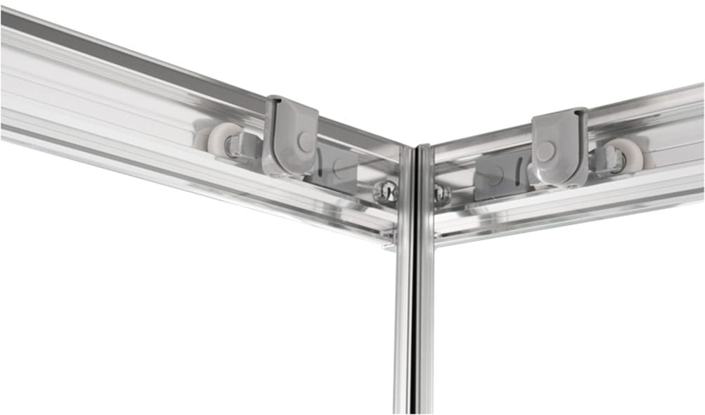 welltime Eckdusche »New Summer« verbessertes Rollensystem