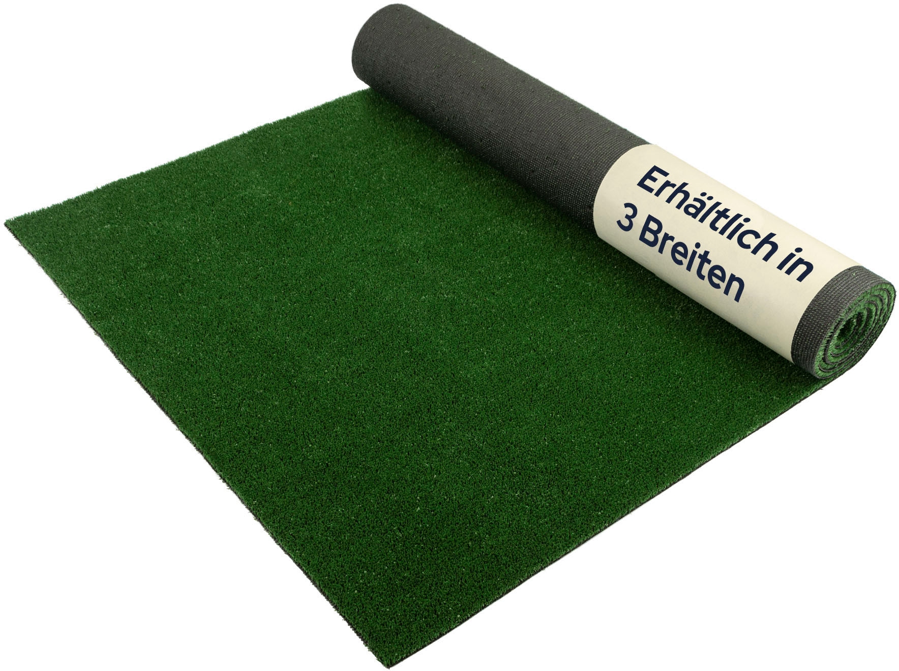 Primaflor-Ideen in Textil Kunstrasen »SPRING, Made in Belgium«, rechteckig, 7 mm Höhe, Rasenteppich, Drainagefunktion, witterungsbeständig, strapazierfähig
