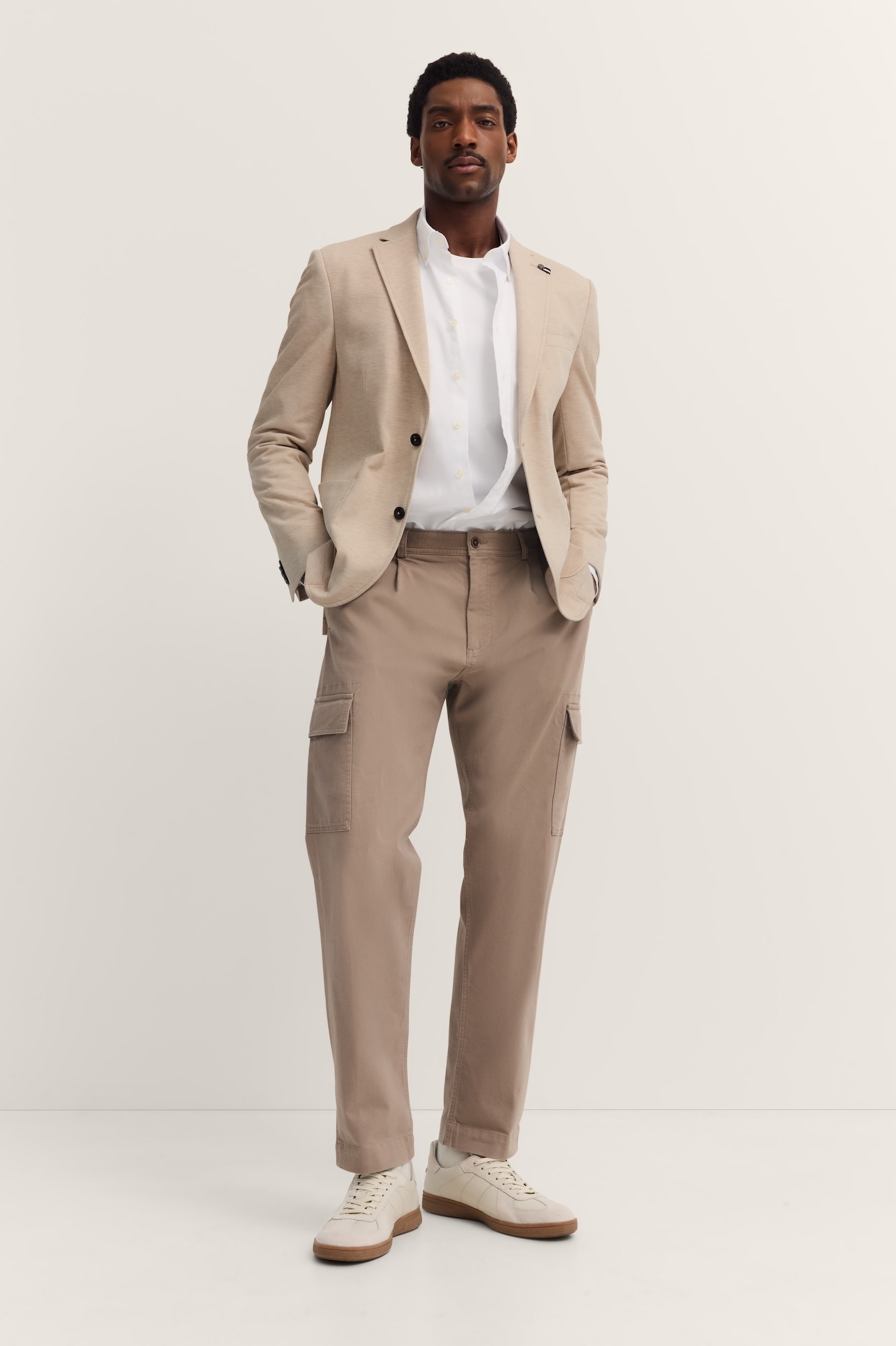 bugatti Sakko »Modern Fit« Jersey Stretch mit Taschen