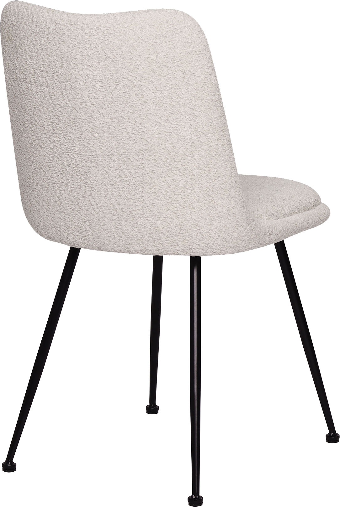 SIT 4-Fußstuhl, (Set), 2 St., Bouclé, Oeko-Tex zertifiziert