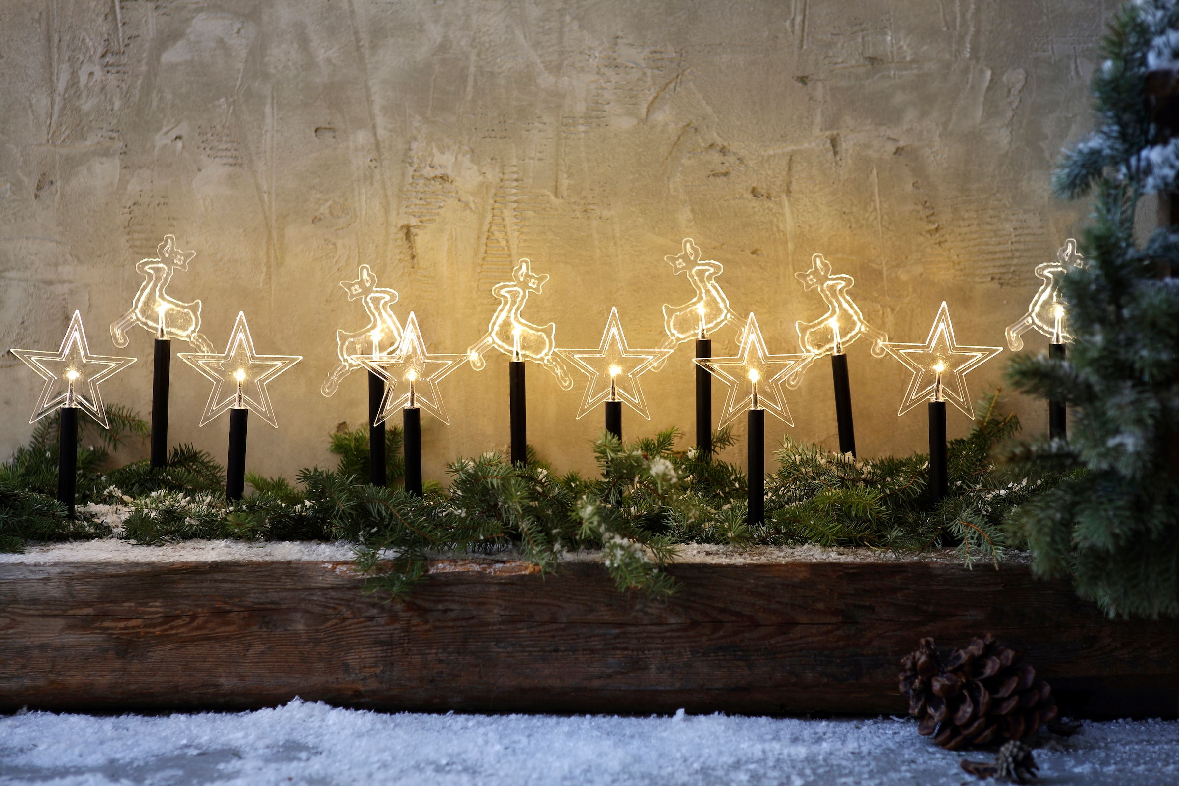 Weigla LED Lichterbogen »Moritzburg, Weihnachtsdeko«, FSC®-zertifiziertes  Buchenholz, Höhe ca. 53 cm bequem online kaufen