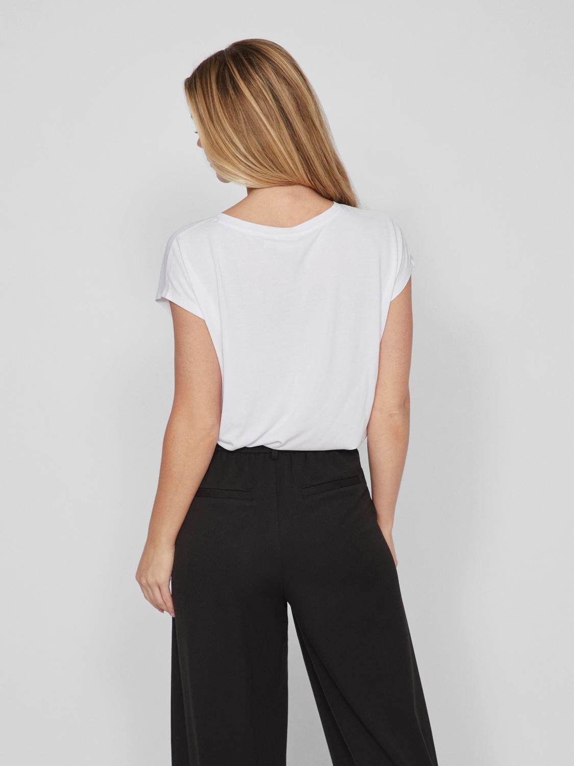 Vila V-Shirt »VIMODALA V-NECK S/S TOP - NOOS«