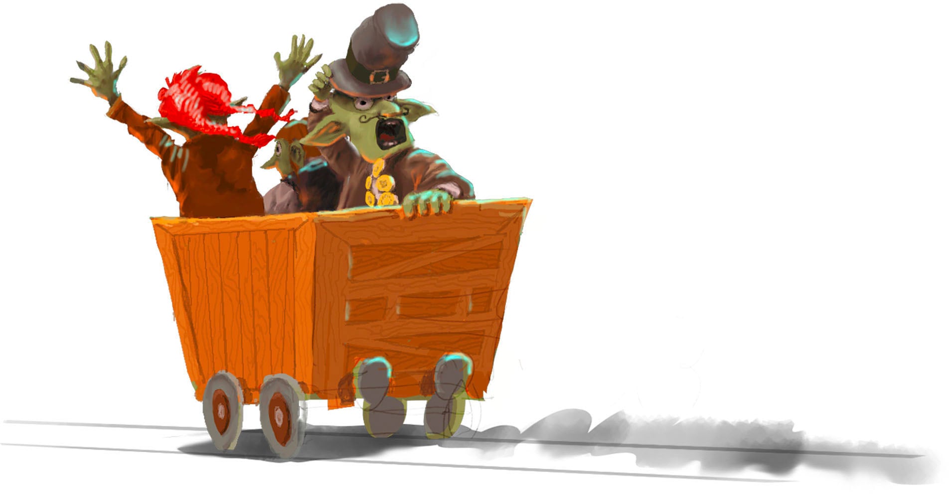 HUCH! Spiel »Goblin Coaster«