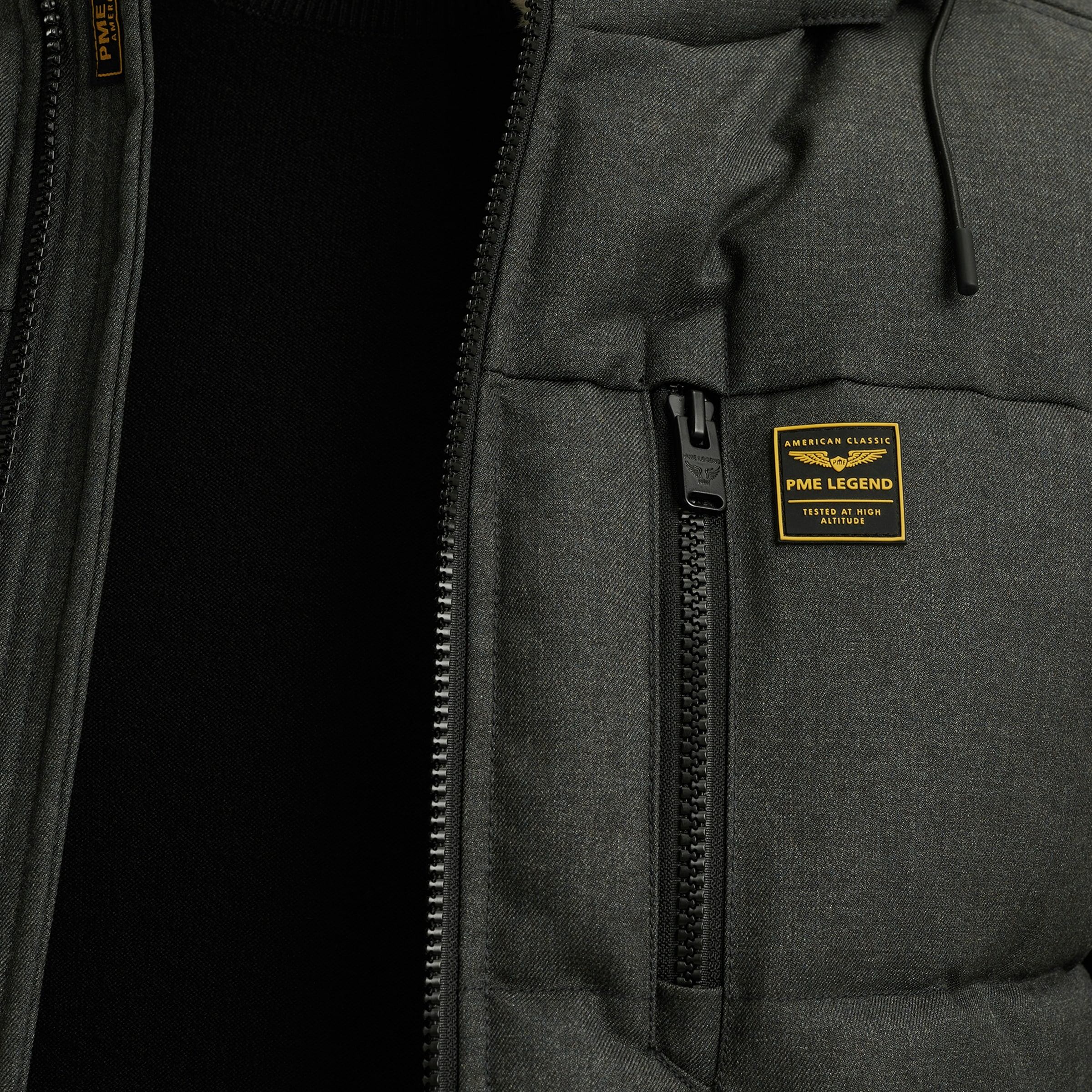 PME LEGEND Steppjacke »YETCRAFT« mit Kapuze Verschließbare Eingriff-, Brust- und Innentasche