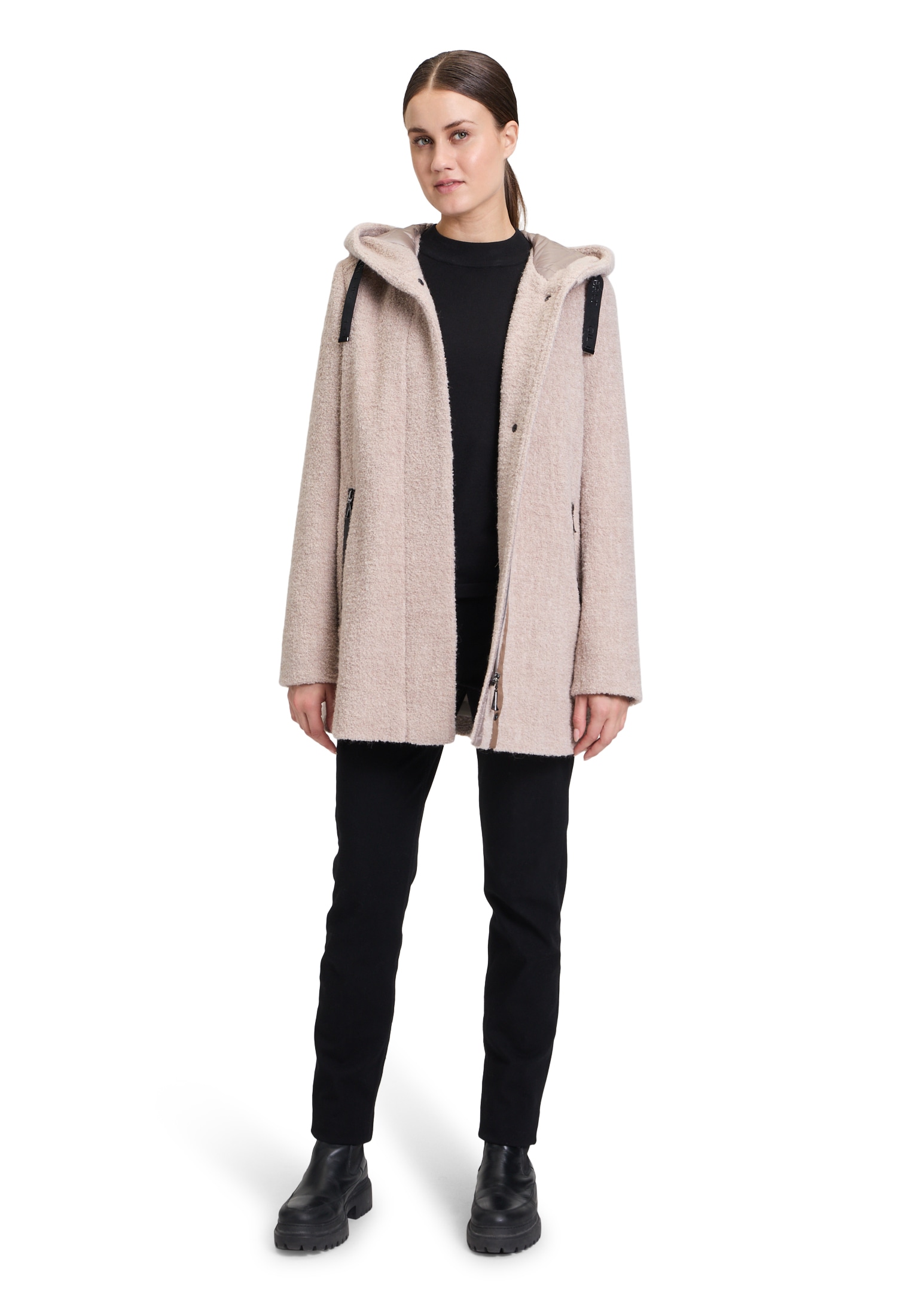 Gil Bret Wolljacke »Wolljacke mit Kapuze«