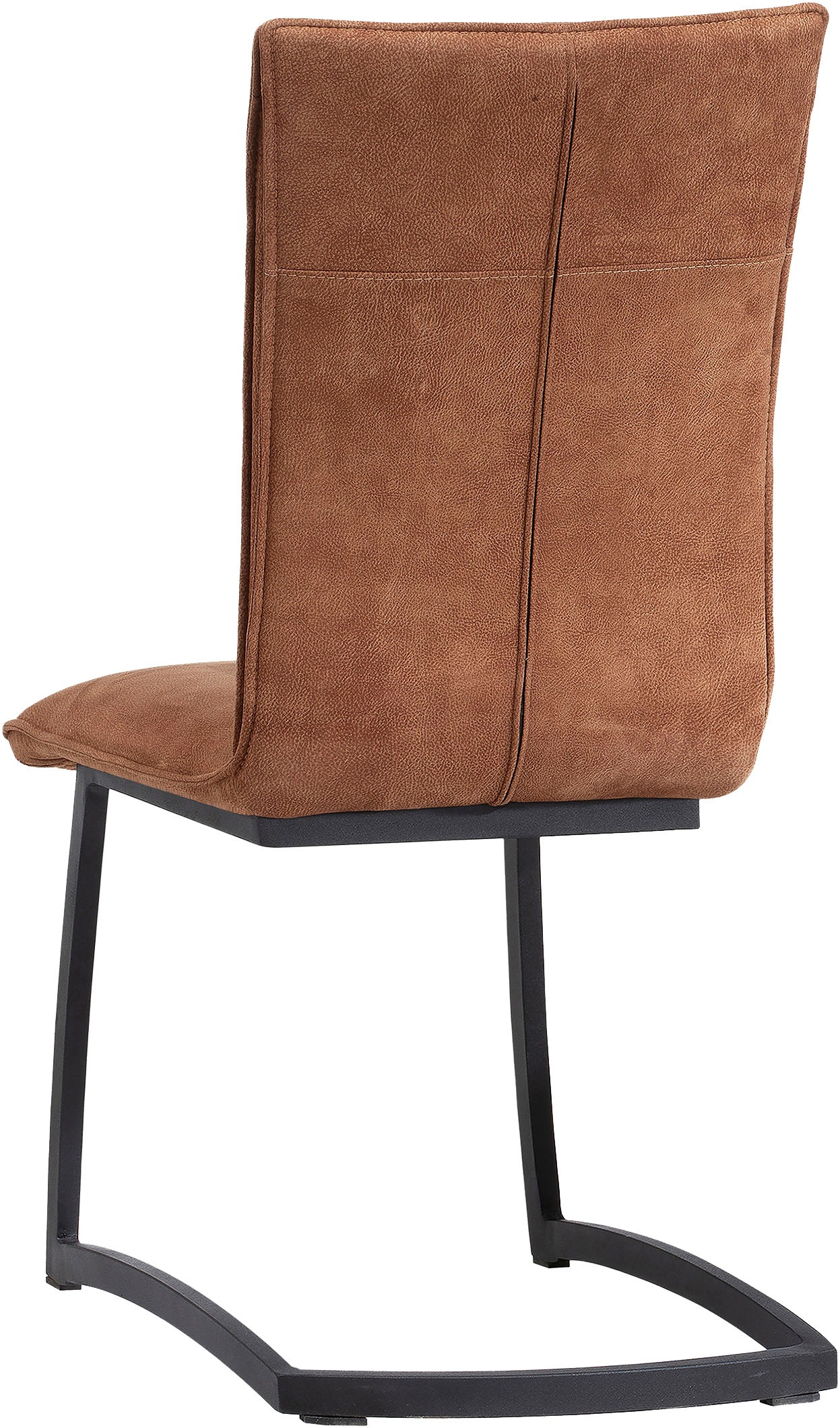 OMG Design Freischwinger »Amara«, (Set), 2 St., Stoff, Esszimmerstuhl, Küchenstuhl, pflegeleichter Bezug
