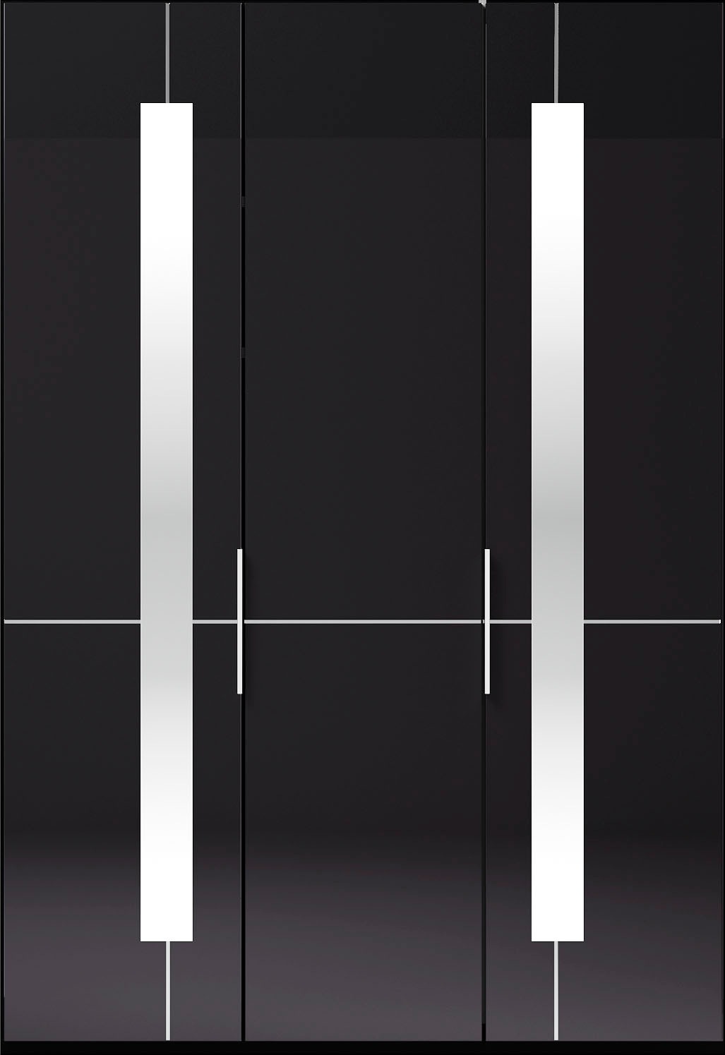 Musterring Kleiderschrank »Imola W« Einlegeböden und Kleiderstangen, mit Glastüren inklusive Zierspiegel