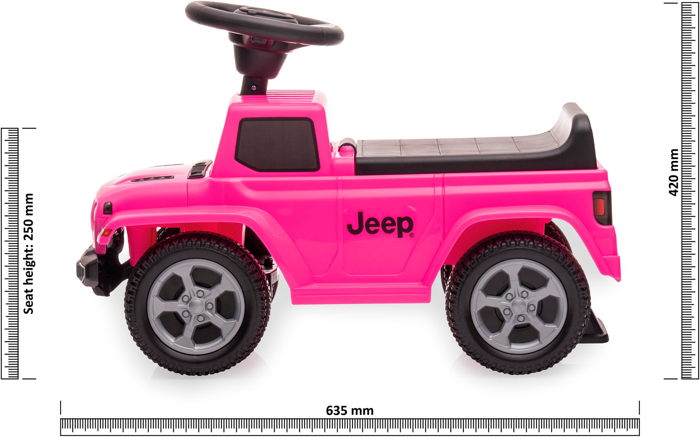 Jamara Rutscherauto »Jeep® Gladiator«, mit Sound