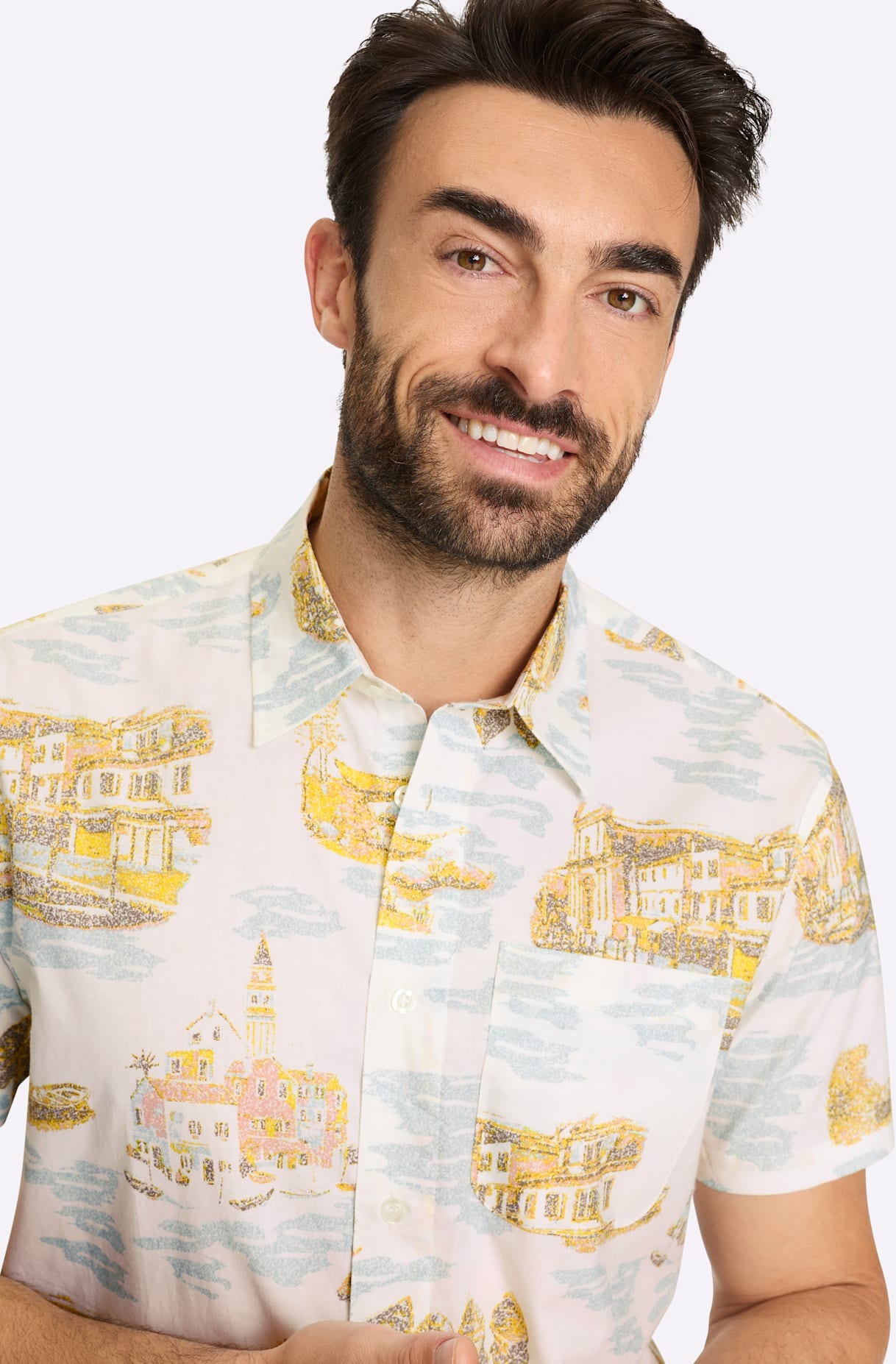 Marco Donati Kurzarmhemd