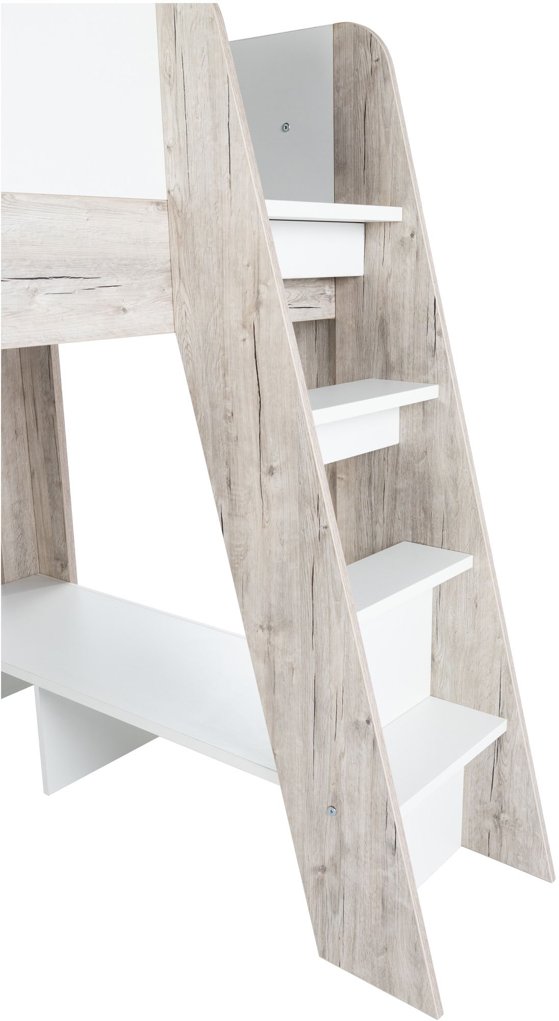 Home affaire Jugendzimmer-Set »Schulkind Set »Rieke«« 4 Stk. tlg. Hochbett, Etagenbett, Ablagefach unter dem Bett, Blauer Engel,