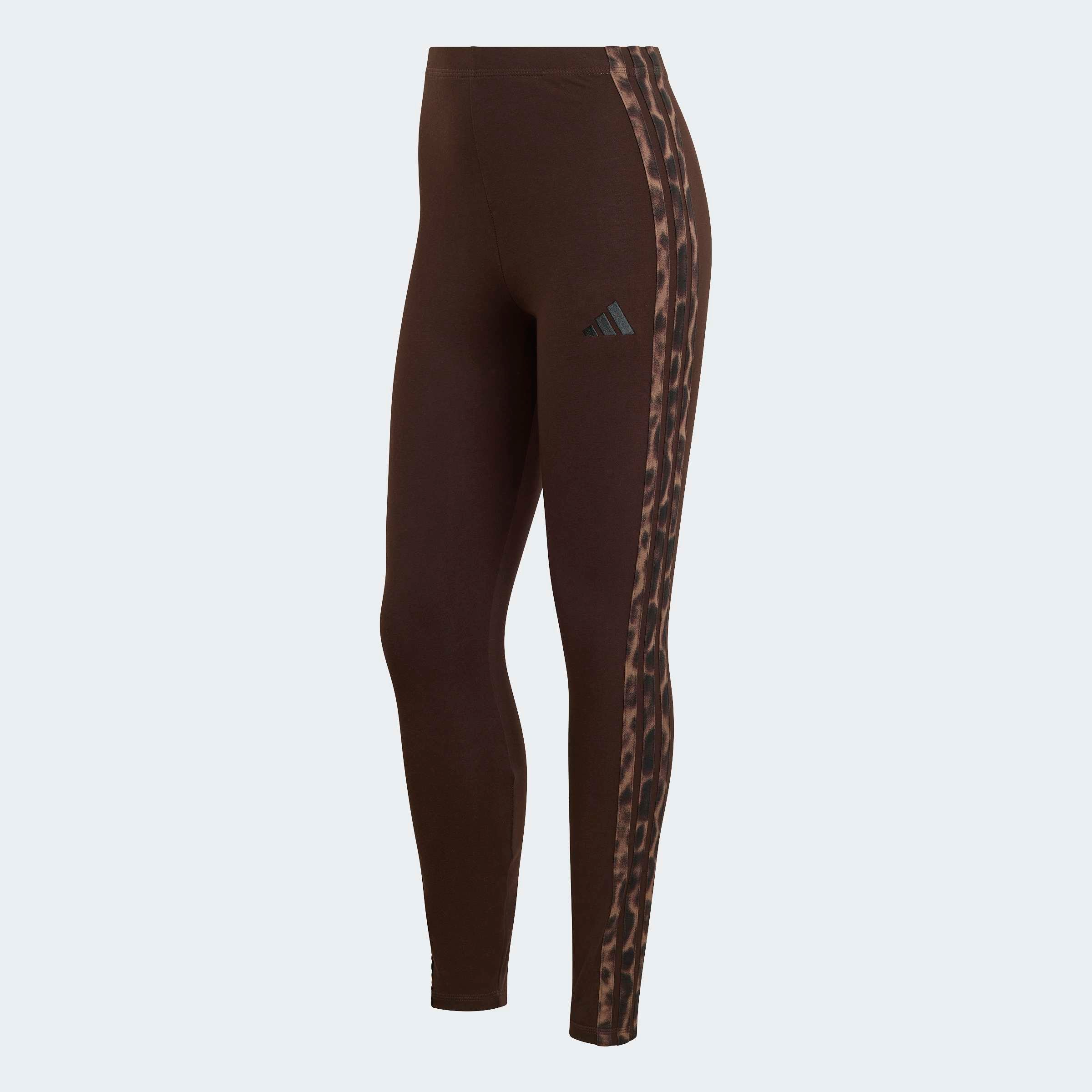 adidas Sportswear Leggings »SEASONAL ESSENTIALS LEOPARDENPRINT MIT 3-STREIFEN«