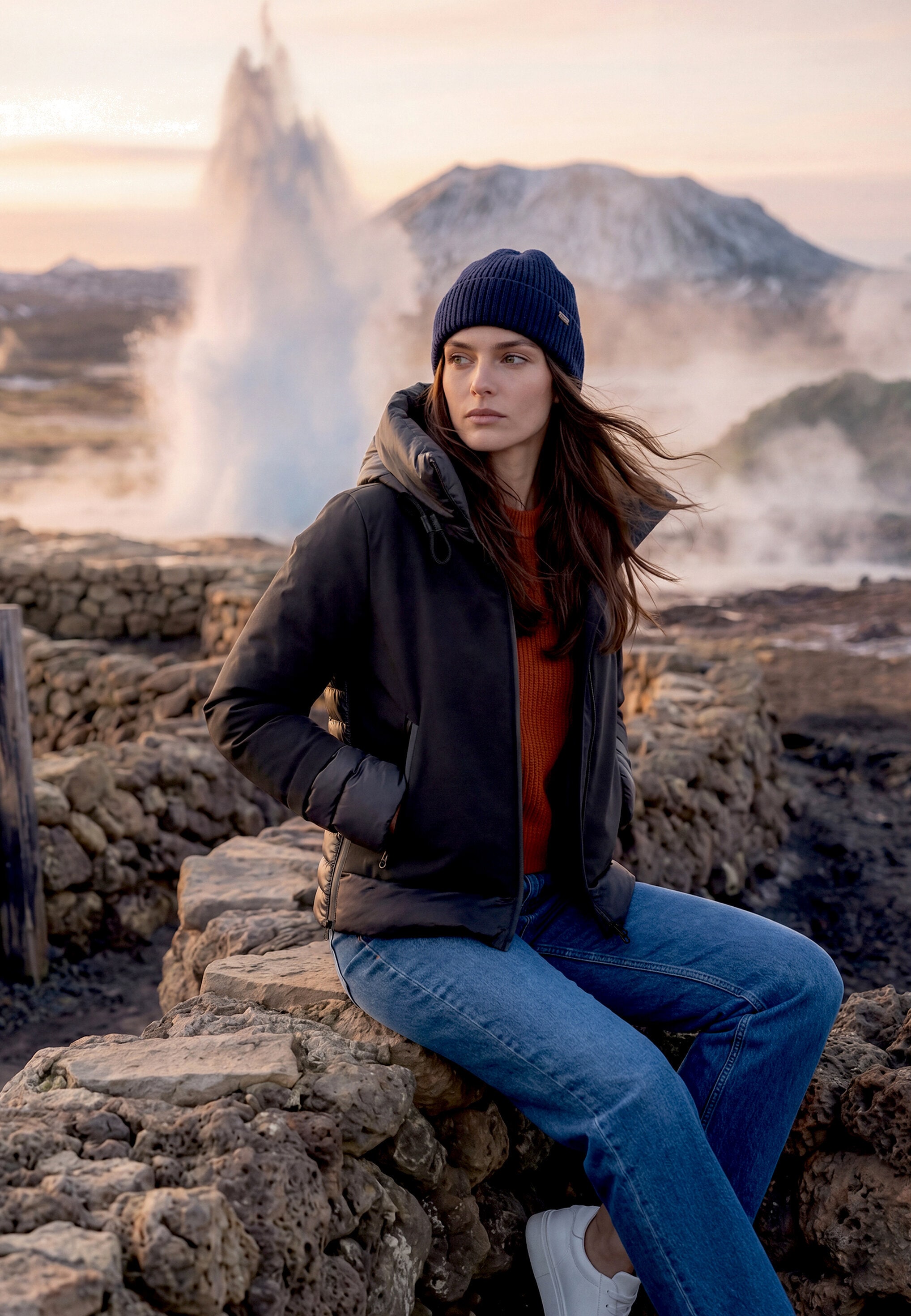 Gil Bret Steppjacke »Steppjacke mit Kapuze«