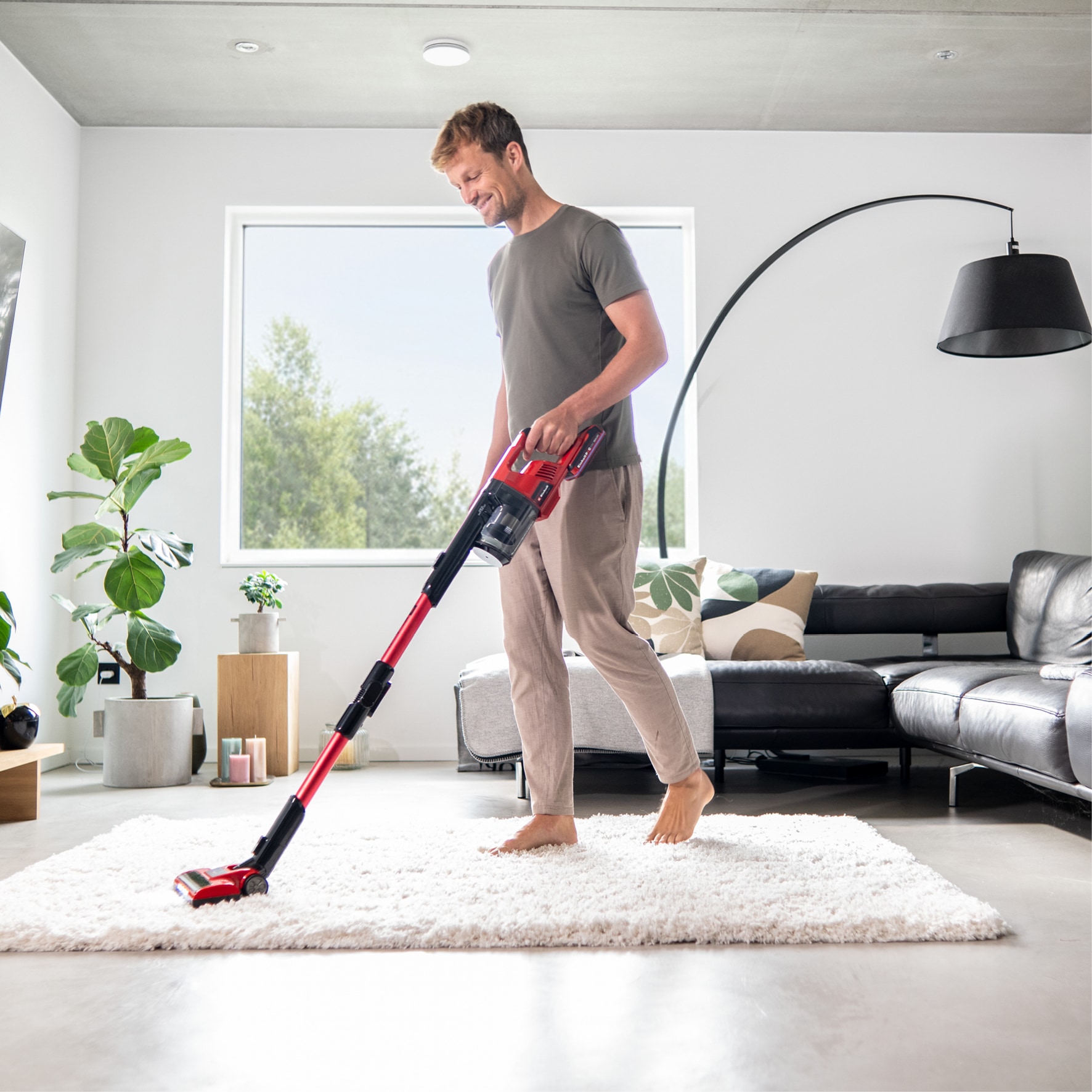 Einhell Akku-Stielstaubsauger »TE-SV 18 Li-FLX (1x 4,0 Ah)« inkl. Akku und Ladegerät