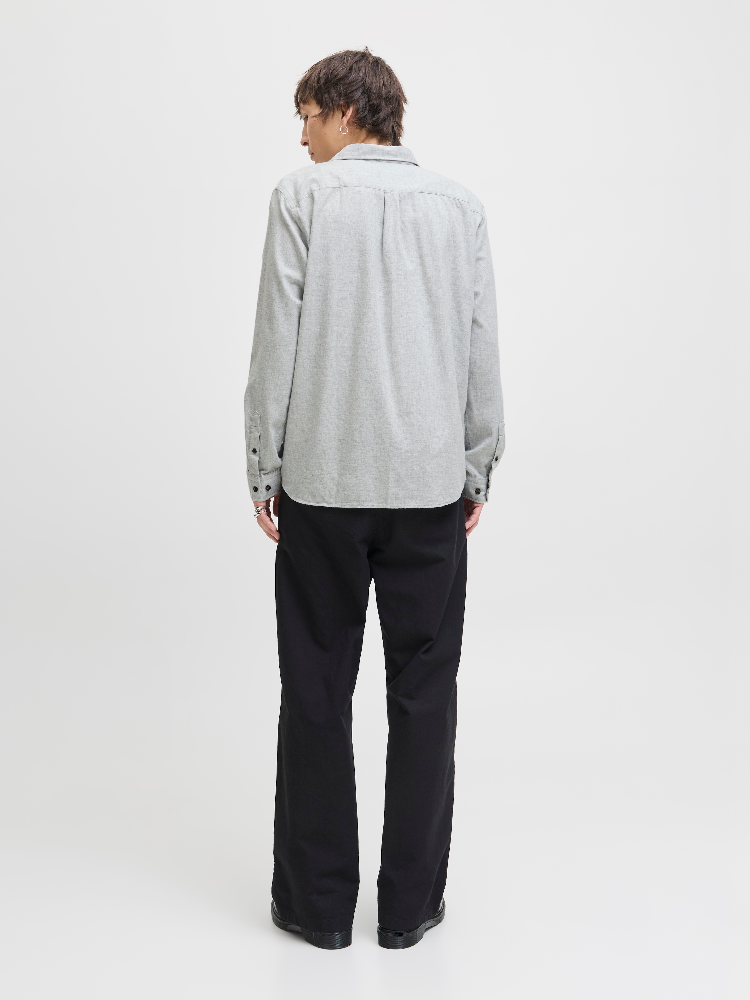 Jack & Jones Langarmhemd »JJECLASSIC MELANGE SHIRT L/S NOOS«