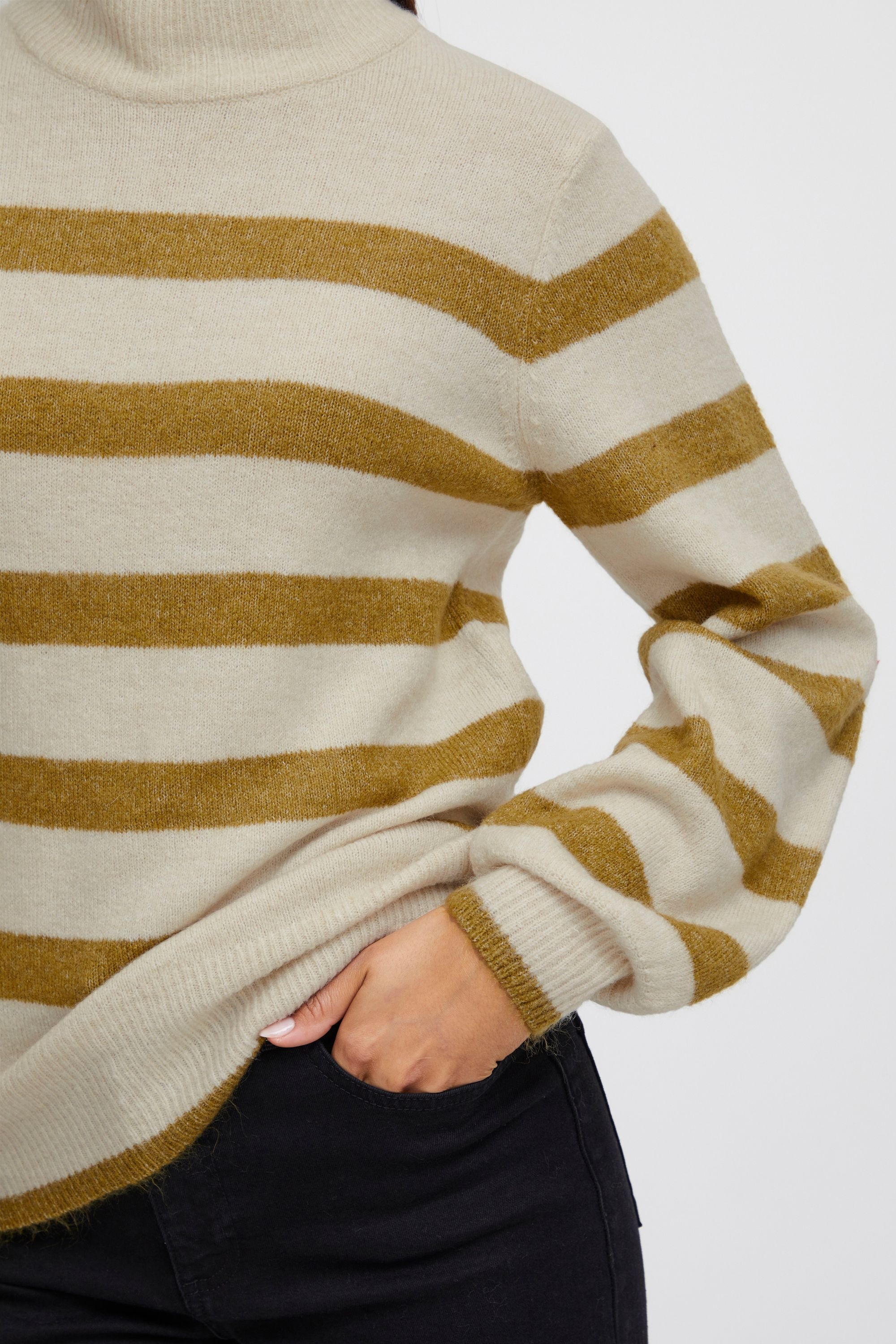 Ichi Rollkragenpullover »Rollkragenpullover IHEDEN«