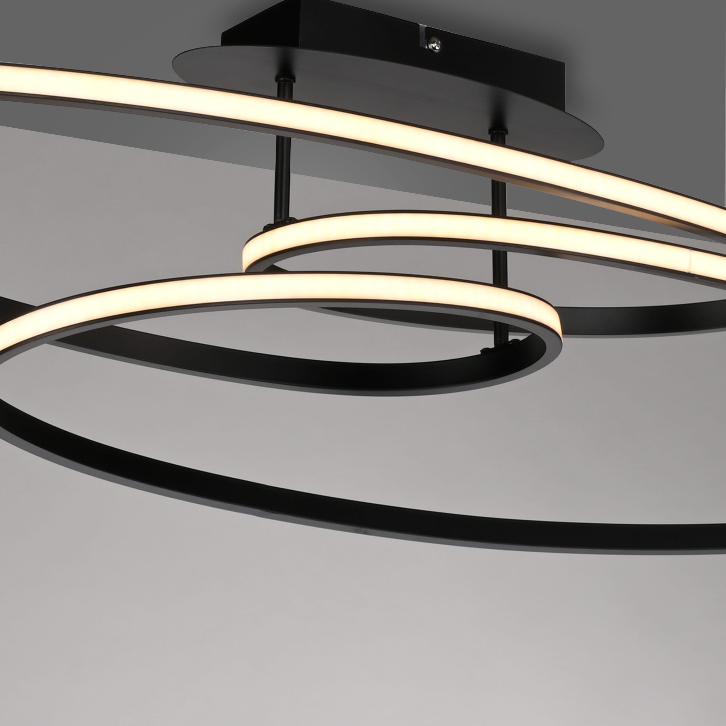 JUST LIGHT Deckenleuchte »LUMACA« LED-Board 1 Stk. Warmweiß LED