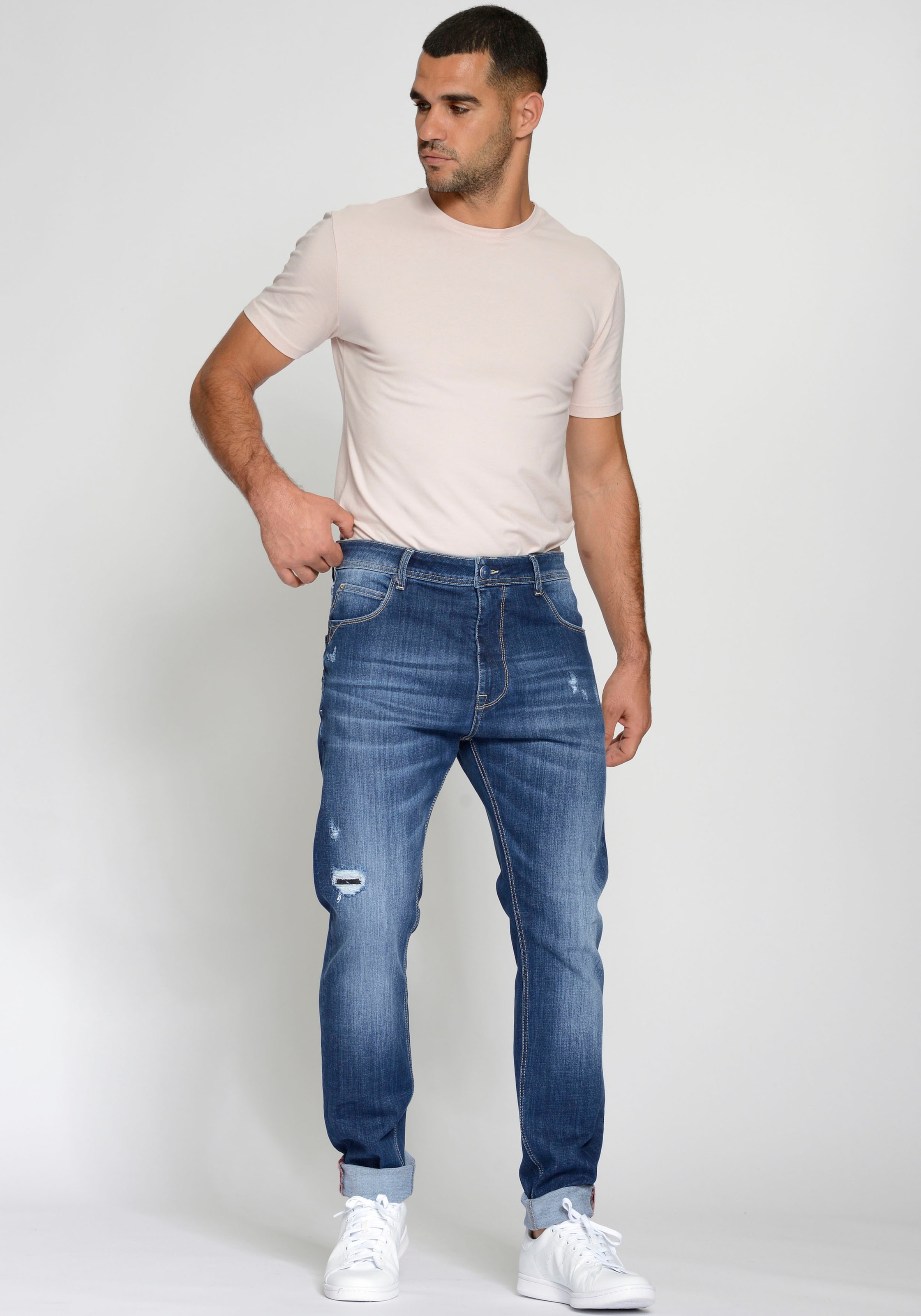 GANG Loose-fit-Jeans »94ALESSIO«, mit modischen, weiten Beinverlauf