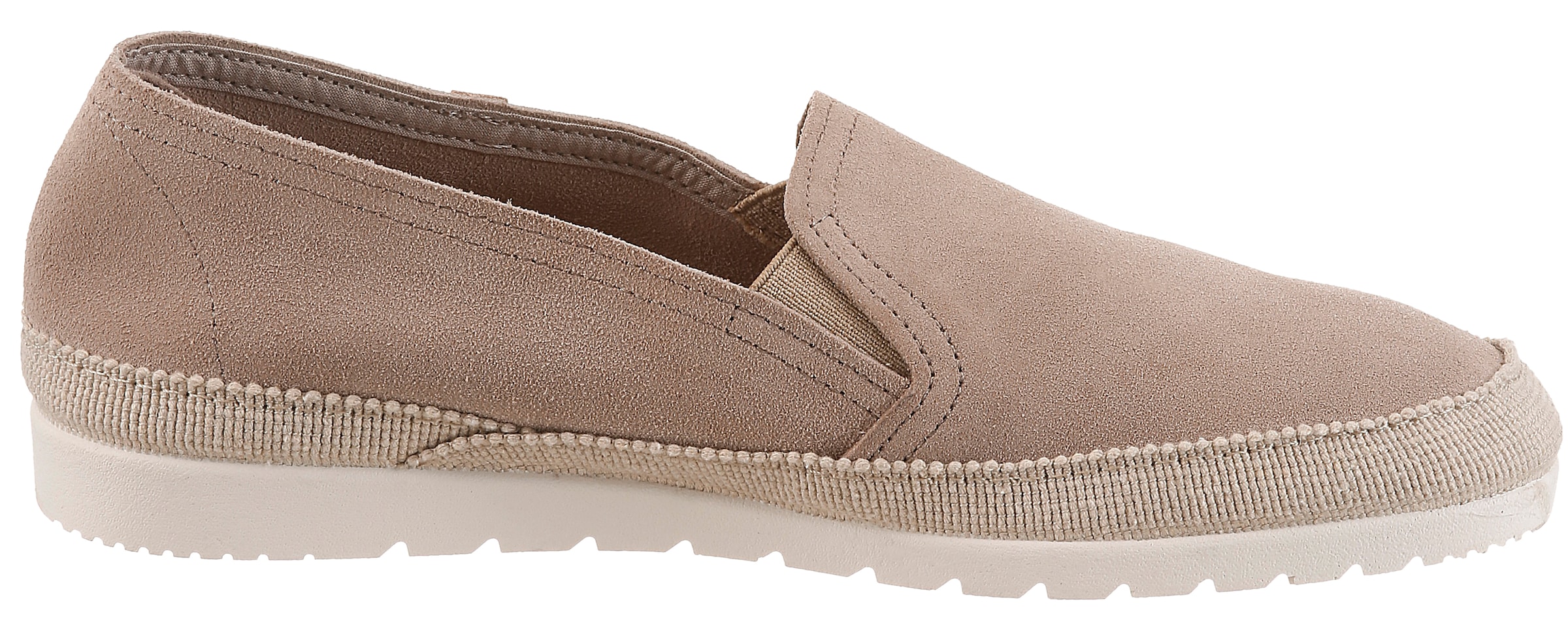 VERBENAS Slipper »NURIA«  Espadrille, Schlupfschuh, Halbschuh mit Stretcheinsätze