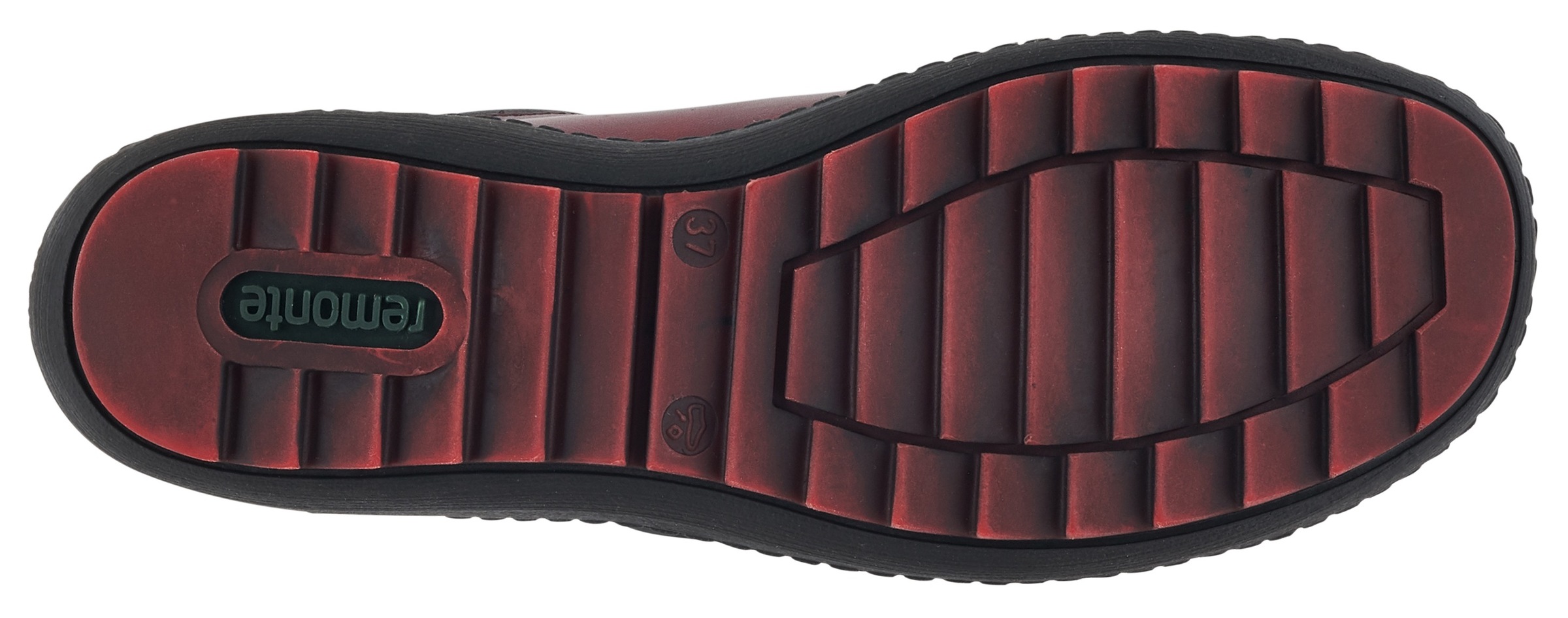 Remonte Schnürboots, Flats, Komfortschuh, Boots mit seitlichem Reißverschluss