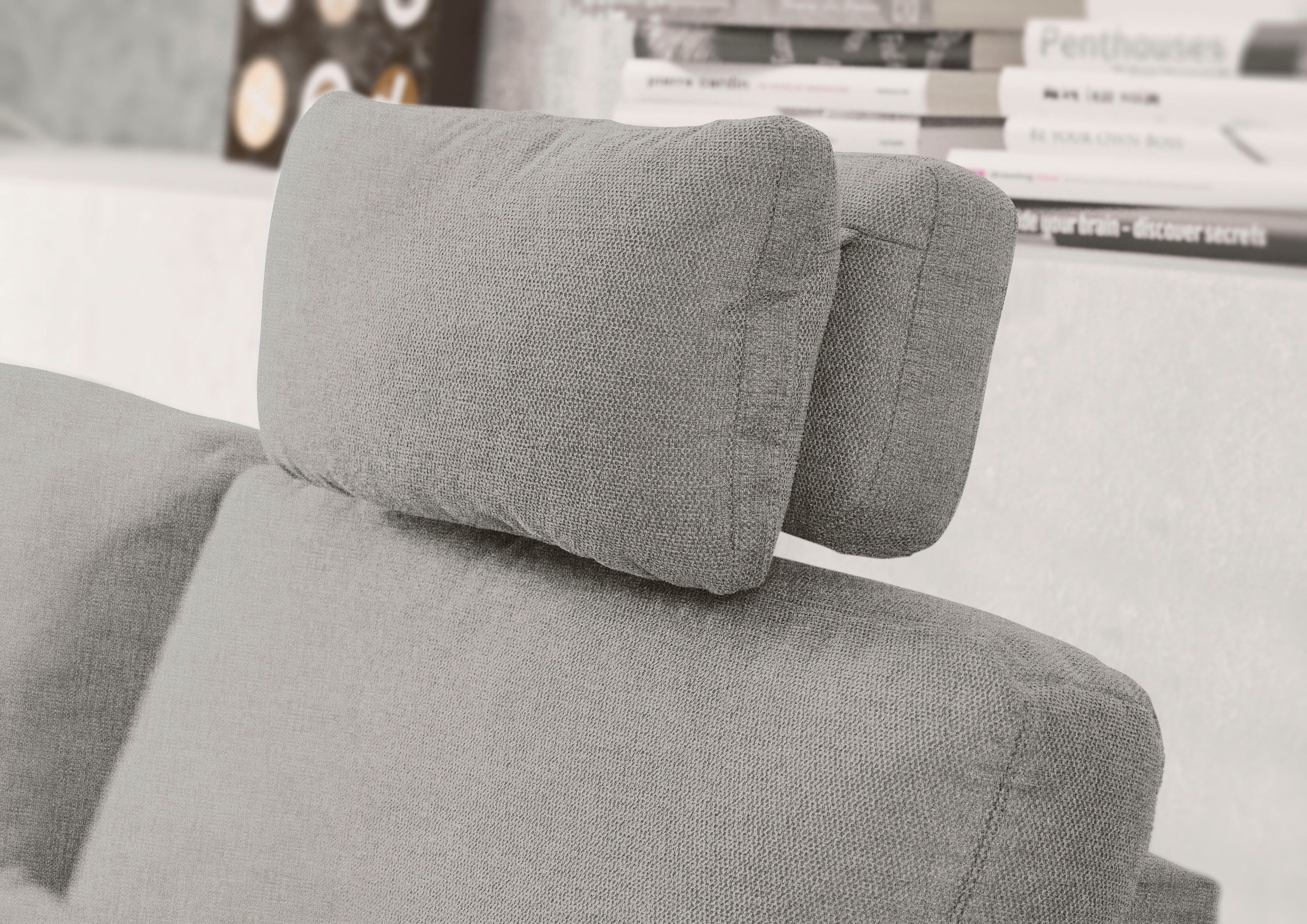3C Candy Ecksofa »Kairo modernes Multifunktions-Sofa, bequem, L-Form«, inklusive Drehsitz, Armlehnen- und Rückenverstellung