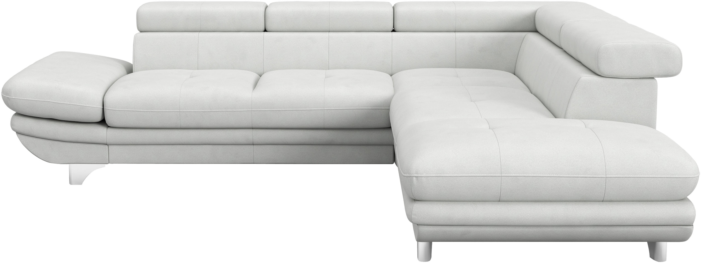 COTTA Ecksofa »Enterprise L-Form«, mit Arm- & Kopfteilverstellung, wahlweise mit Bettfunktion