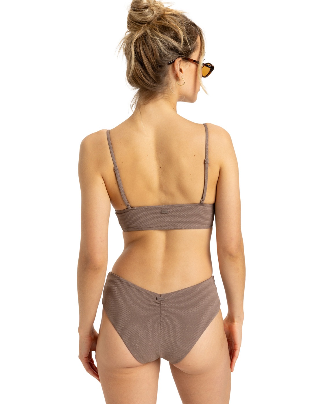 Roxy, Damen, Bikini-Hose »Lasca«, Deep Taupe, US-Größen, S - US-Größen, Deep Taupe, Kollektion: Lasca Kollektion