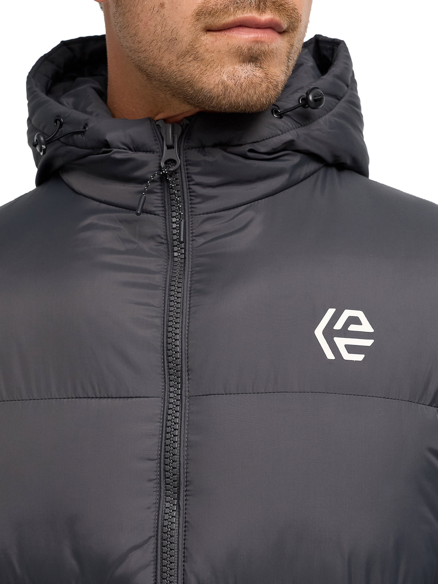 Indicode Steppjacke »INAlanin« mit Kapuze Kunstfaser, mit Steppung