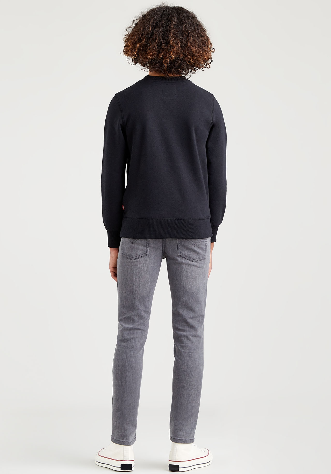 Levi's® Kids Sweatshirt »LVB LVB FRENCH TERRY BATWING«, mit großem Logo