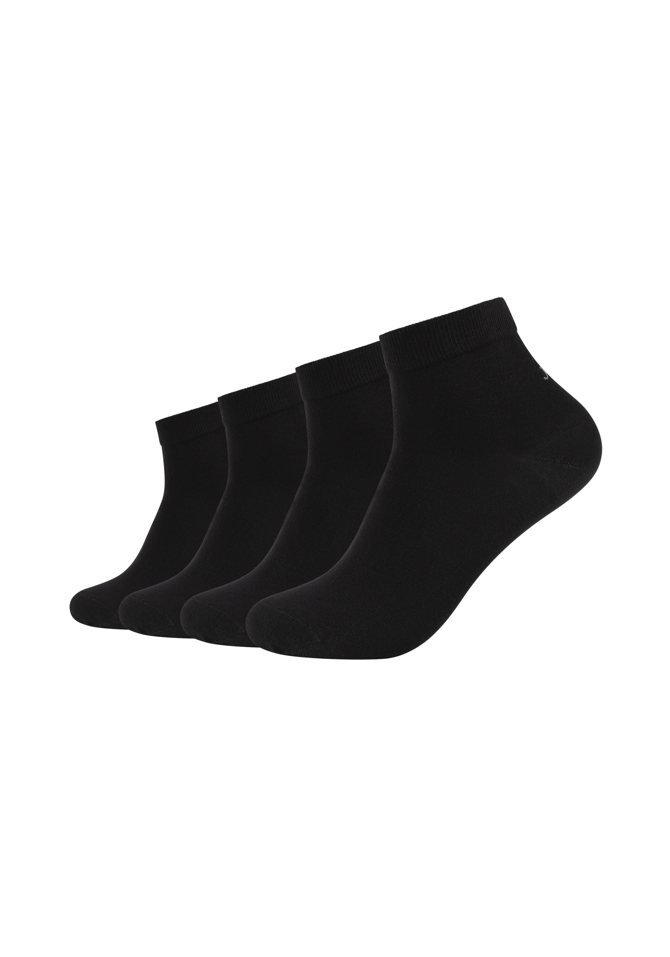 JOOP! Kurzsocken »premium essentials« 4 Paar, 4 Paar tlg. mit Logoschriftzug an der Ferse