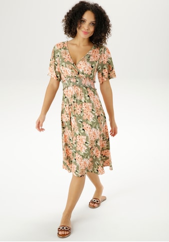 Aniston CASUAL Sommerkleid, mit romantischem Blumendruck - NEUE KOLLEKTION kaufen